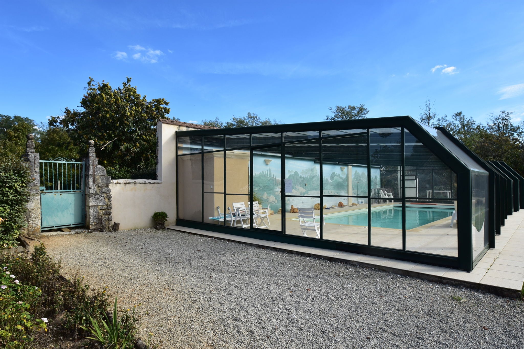 Maison de vacances cosy avec piscine à Lamonzie-Montastruc