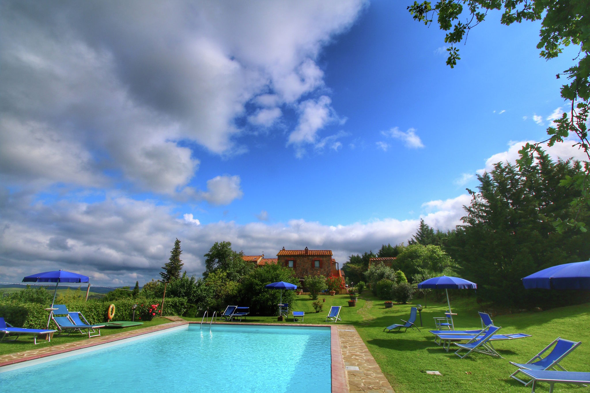 Vakantiewoning in de Val d'Orcia op landgoed