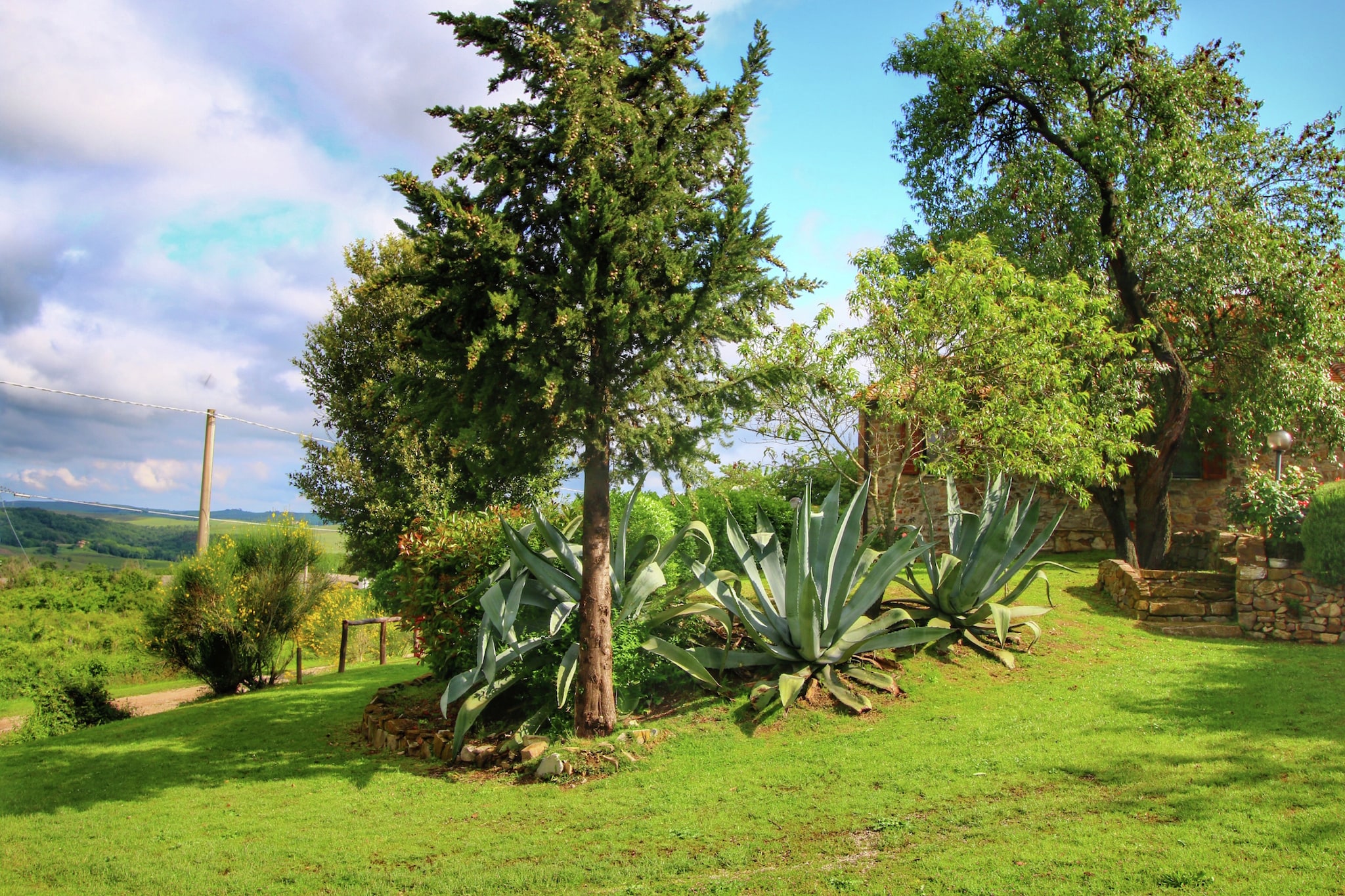 Casa Salcio-Tuinen zomer