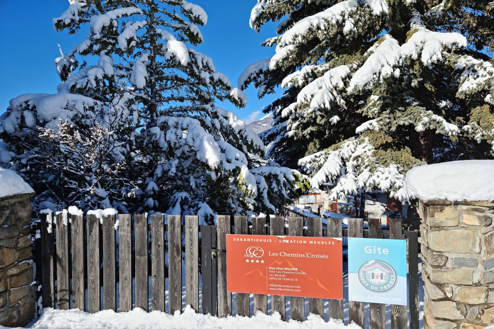 Villa Les Chemins Croisés-Area within 1km in winter
