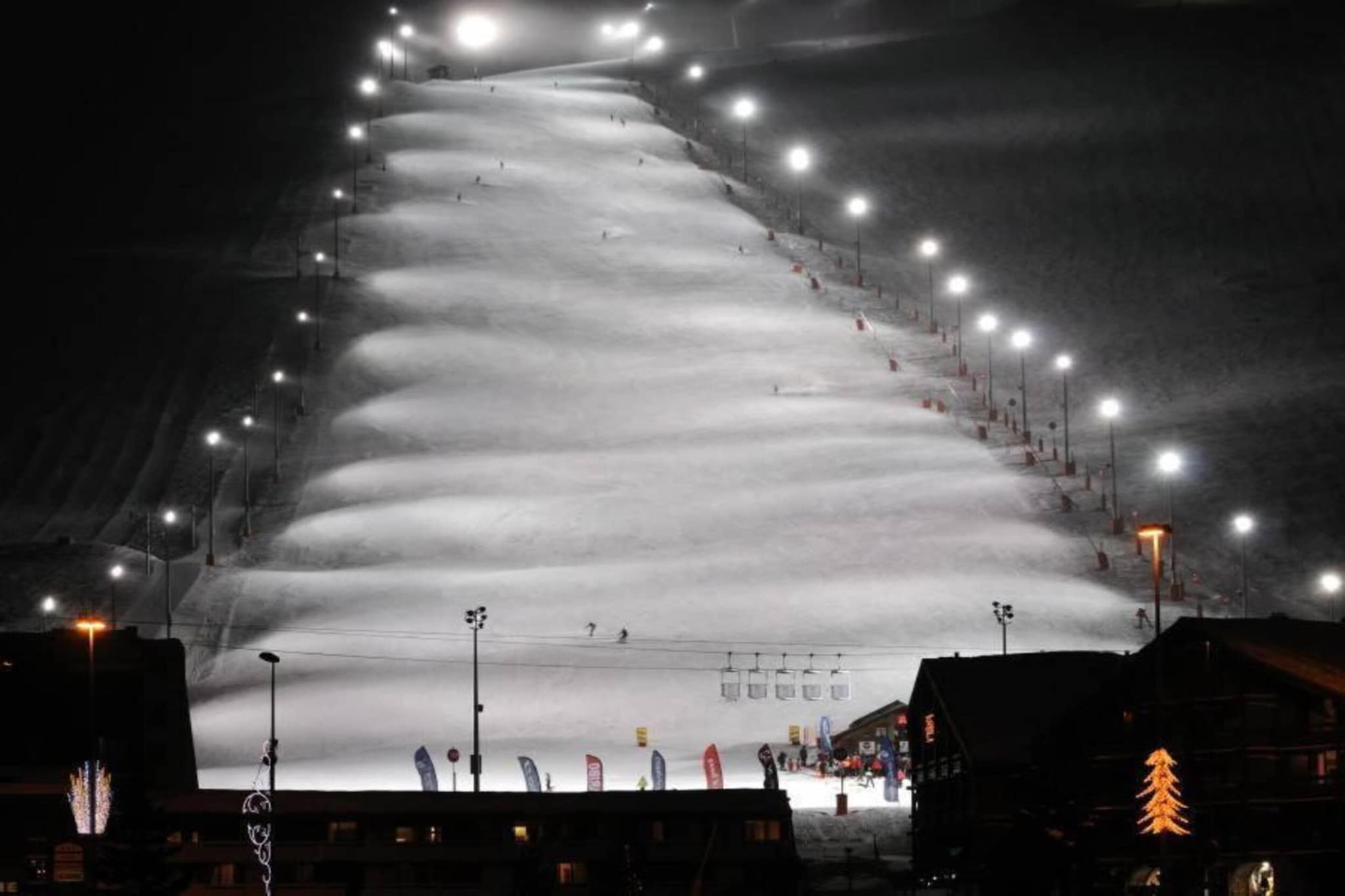 Les Chalets de l'Altiport 5-Gebied winter 5km