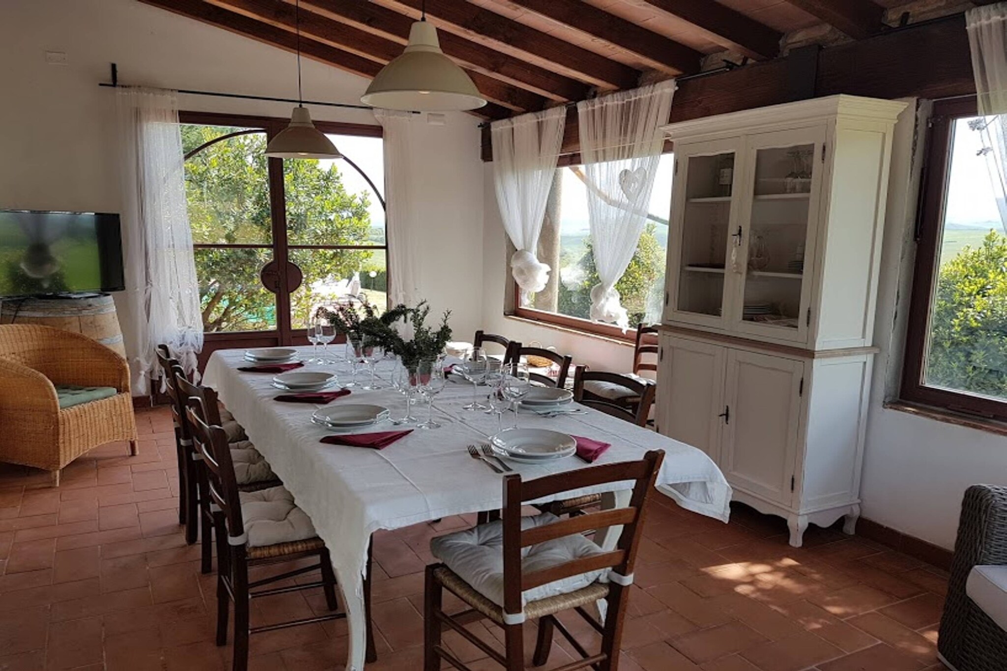 Holiday Home in Orciatico with Pool & BBQ