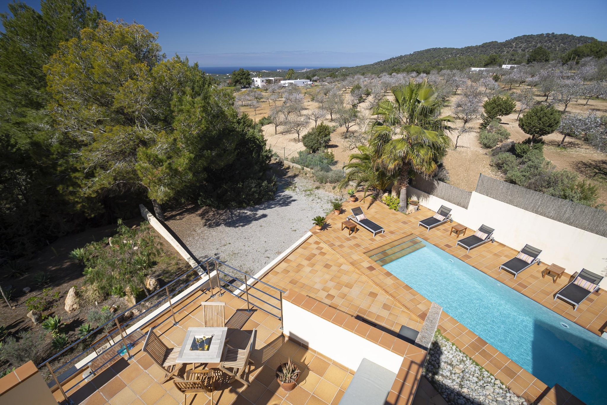 Sa Talida-Uitzicht zomer