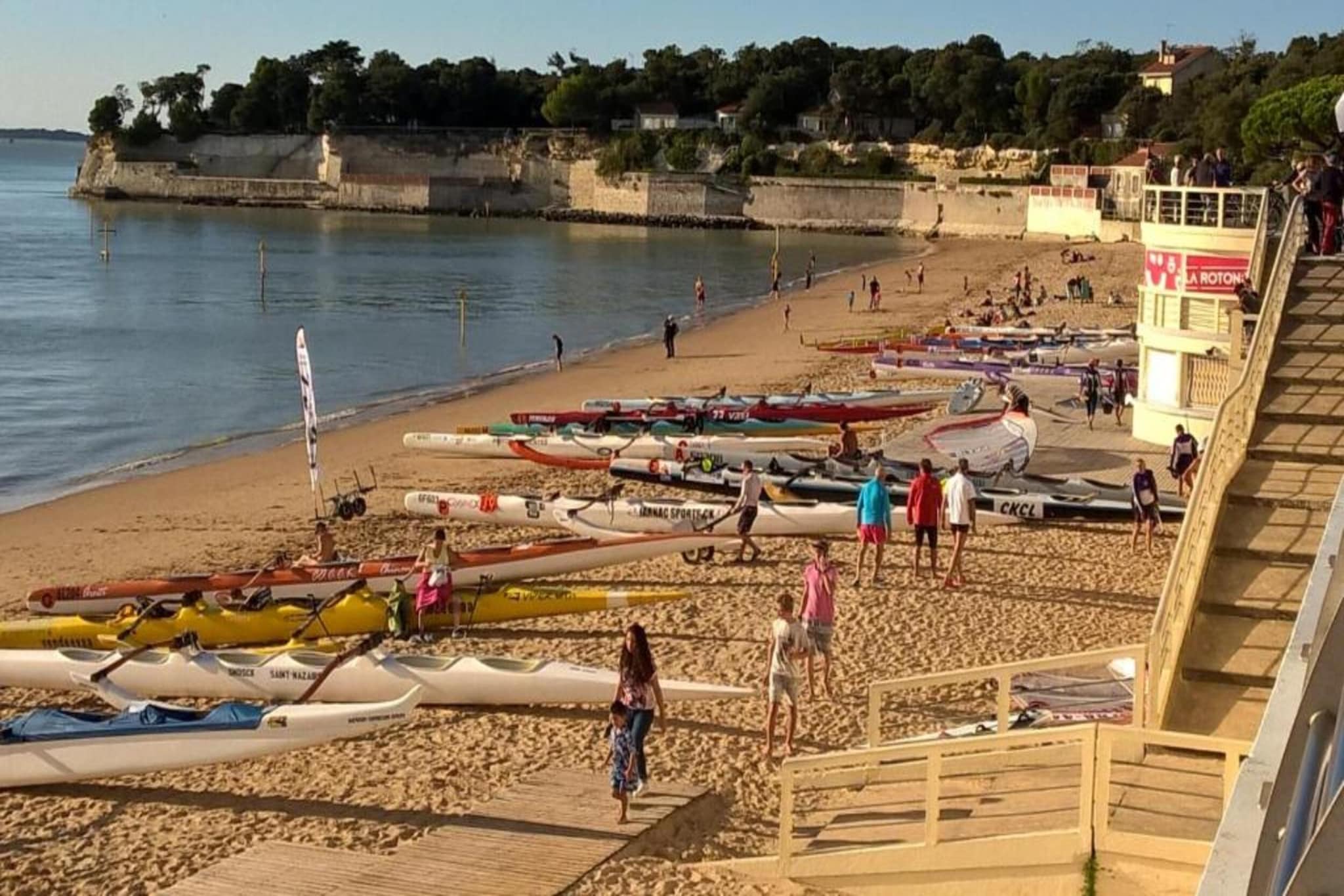 Les Terrasses de Fort Boyard 3-Gebiete Sommer 1 km