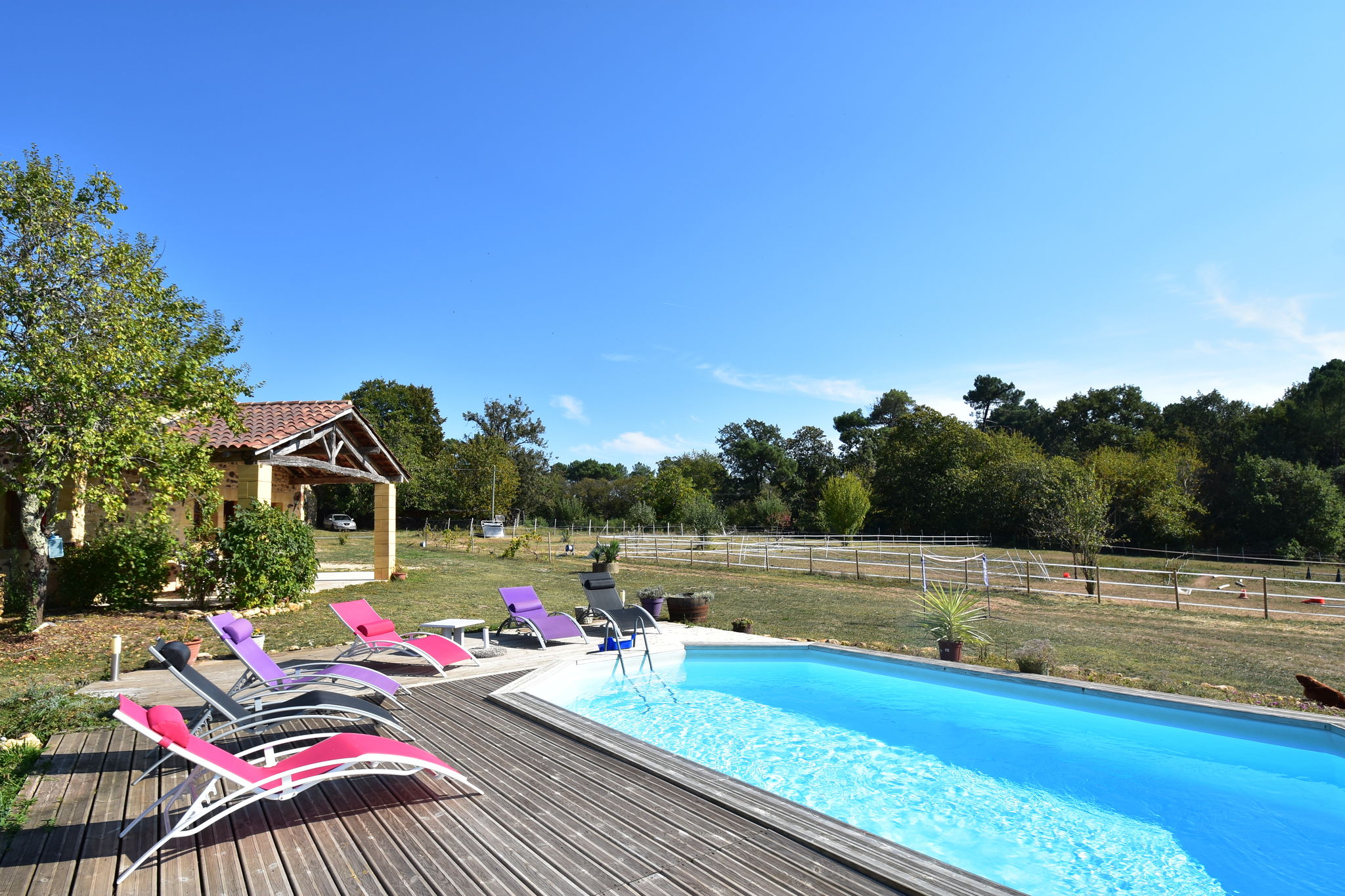 Luxueuse maison en Aquitaine avec piscine et grande terrasse