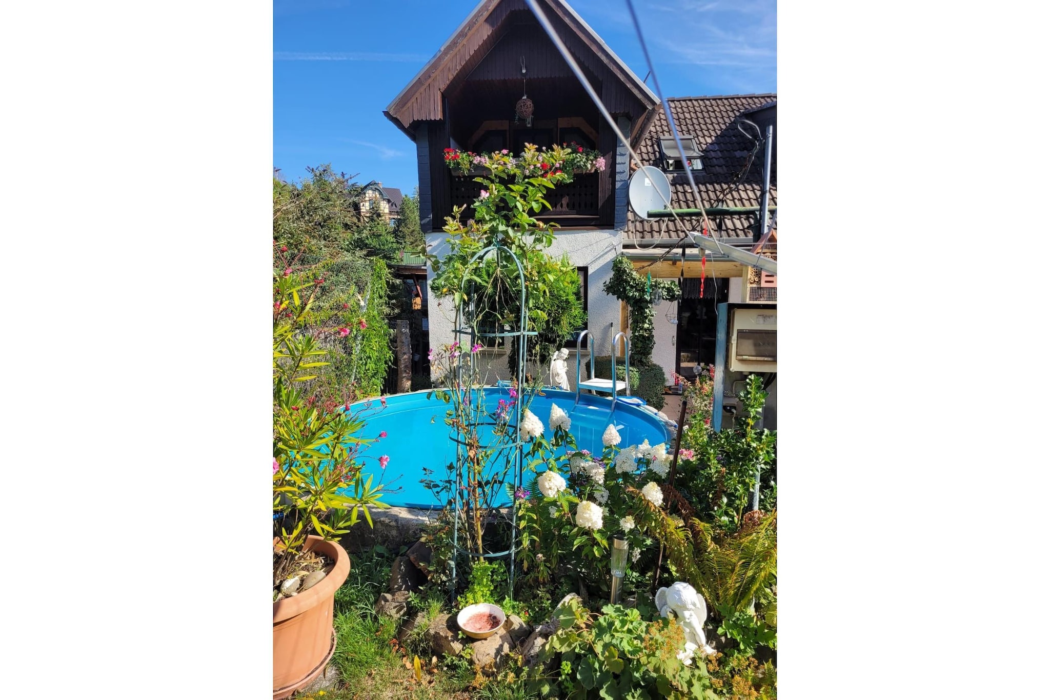 Gemütliches Ferienhaus mit Pool in Blankenburg