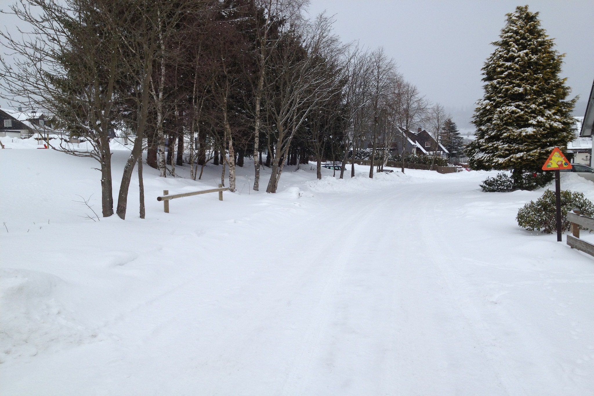 Küstelberg-Uitzicht winter