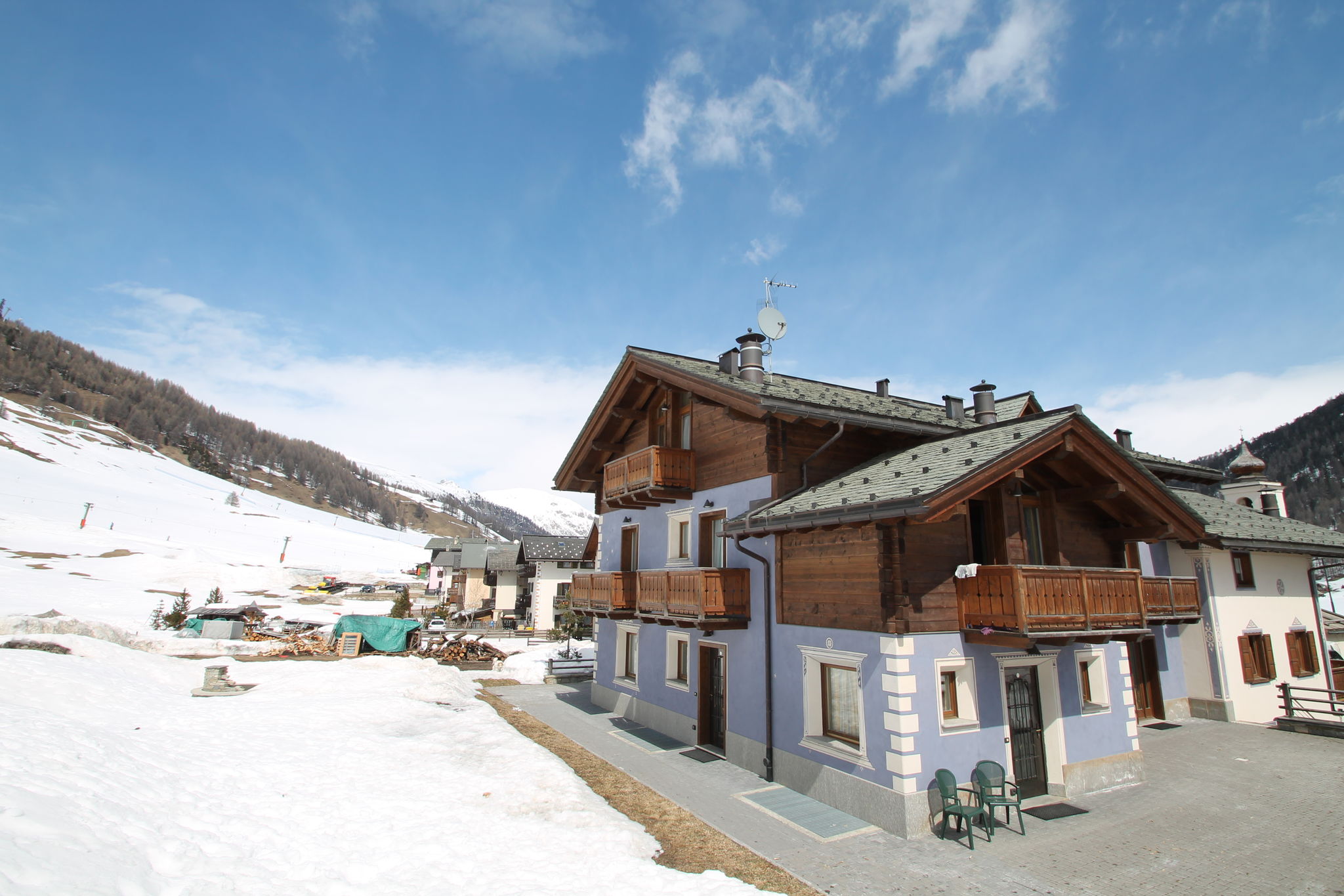 Eingerichtetes Ferienhaus in Livigno Italien nahe Skigebiet