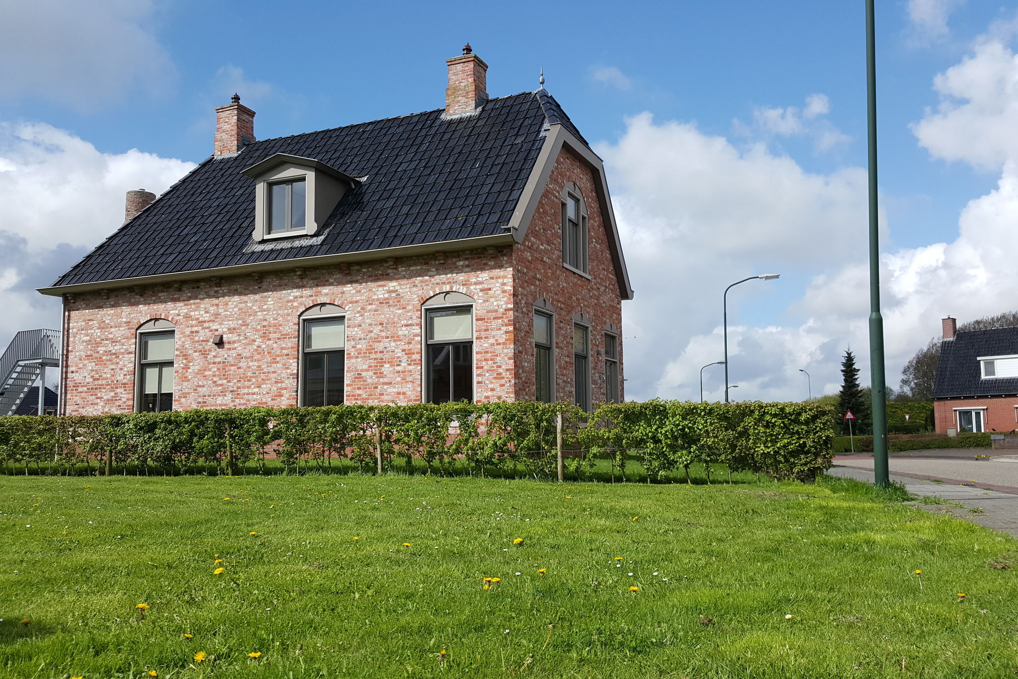 Fisherman's house near the Lauwersmeer