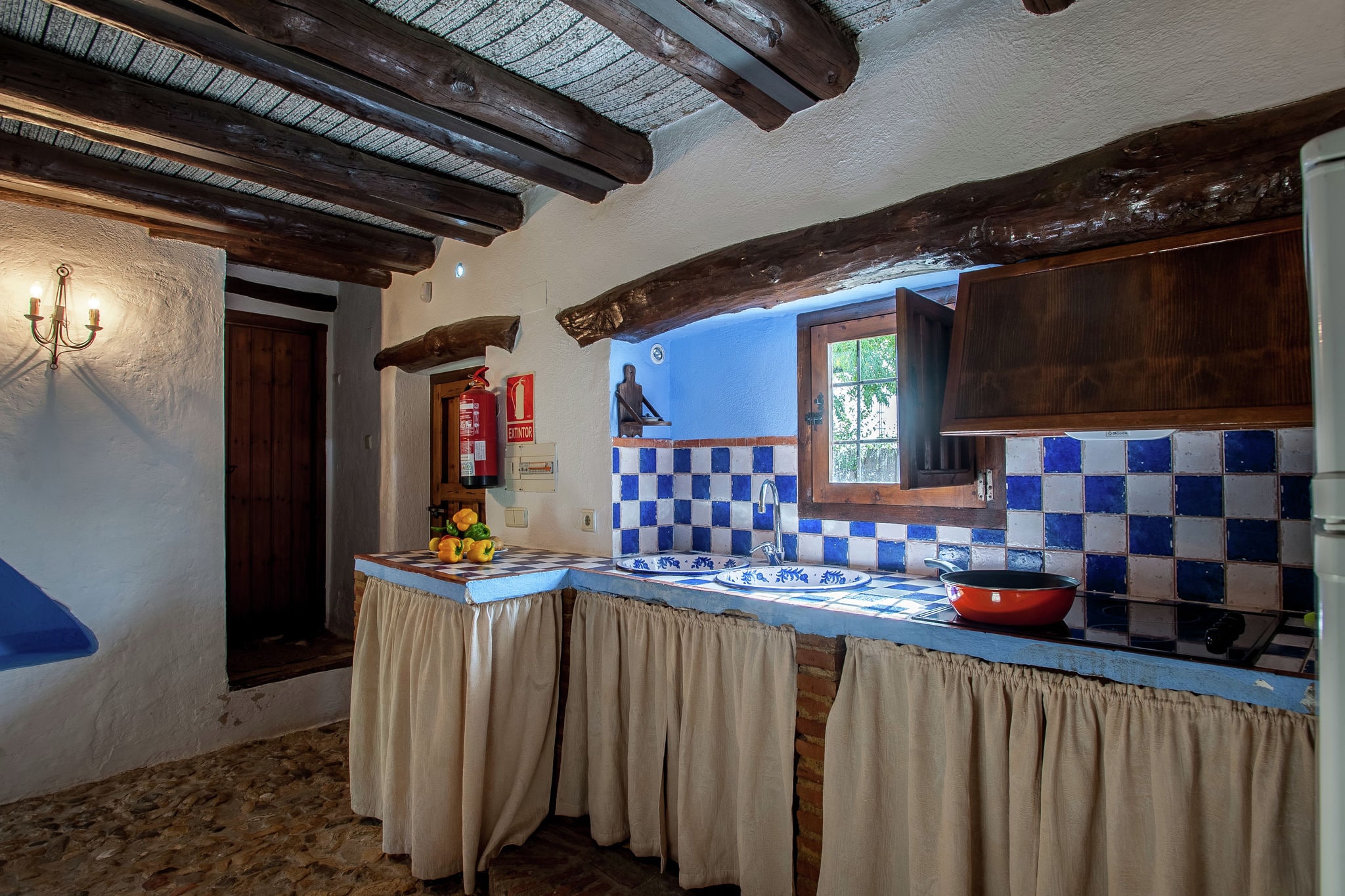 Denkmalgeschütztes Bauernhaus in Andalusien, eigene Terrasse