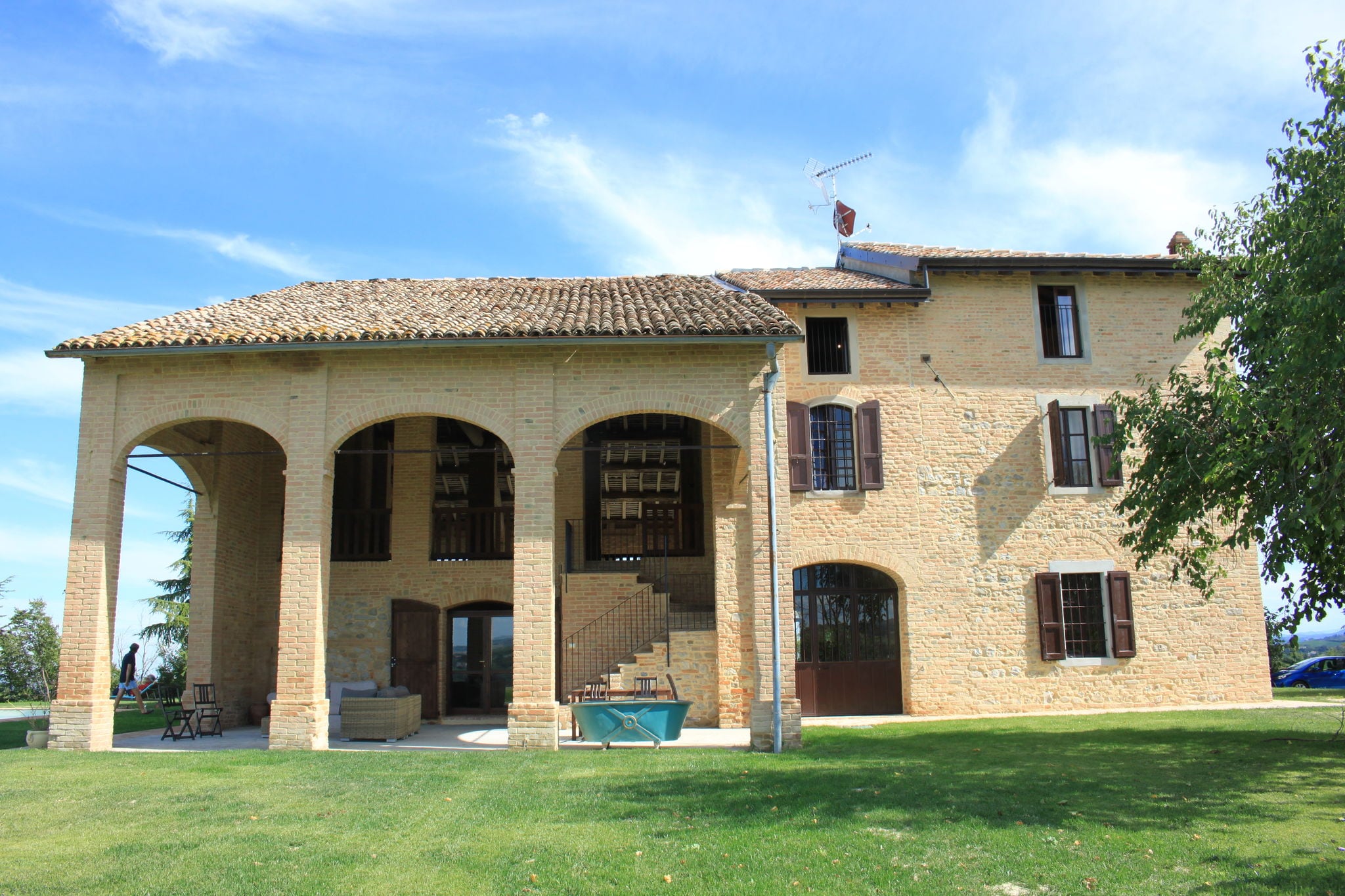 Maison de vacances avec piscine privée à Tabiano Castello