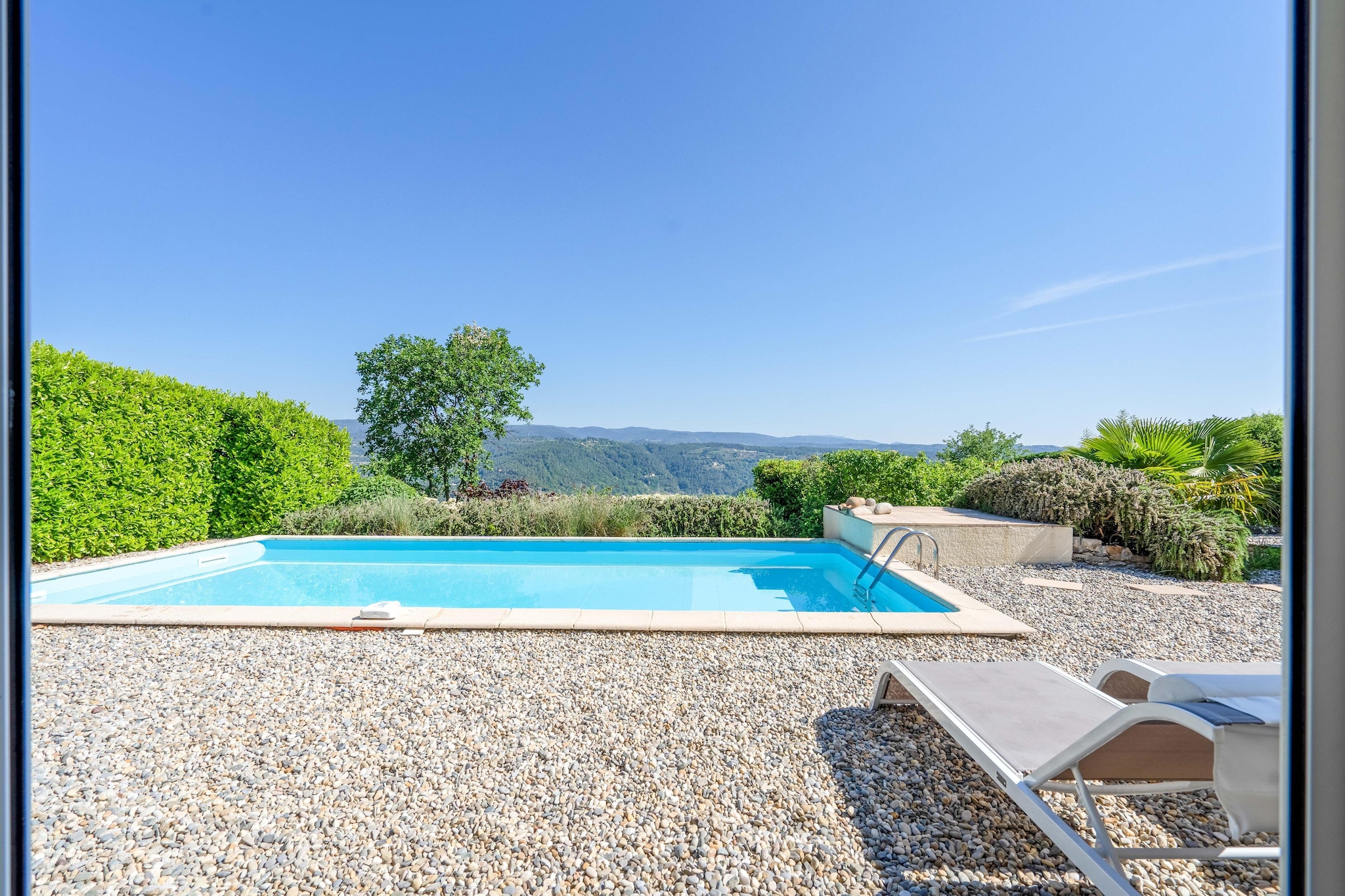 Villa - LES VANS-Zwembad