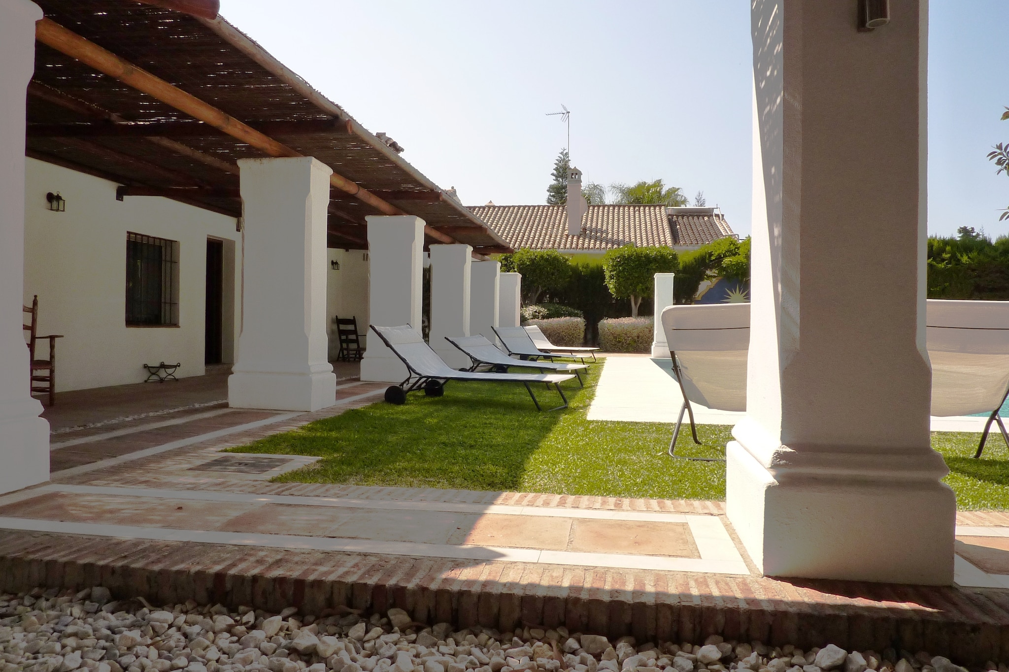 La Abadesa-Gardens summer