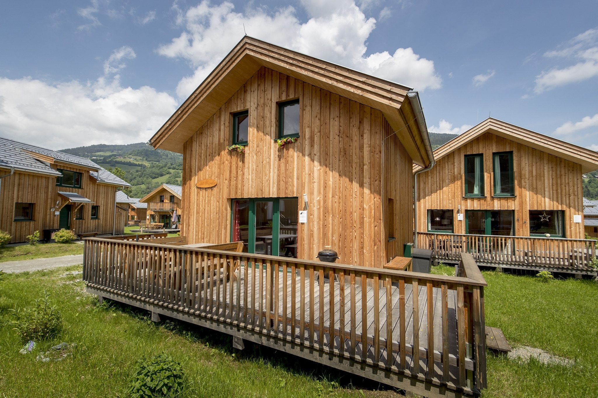 Chalet with e-charging station