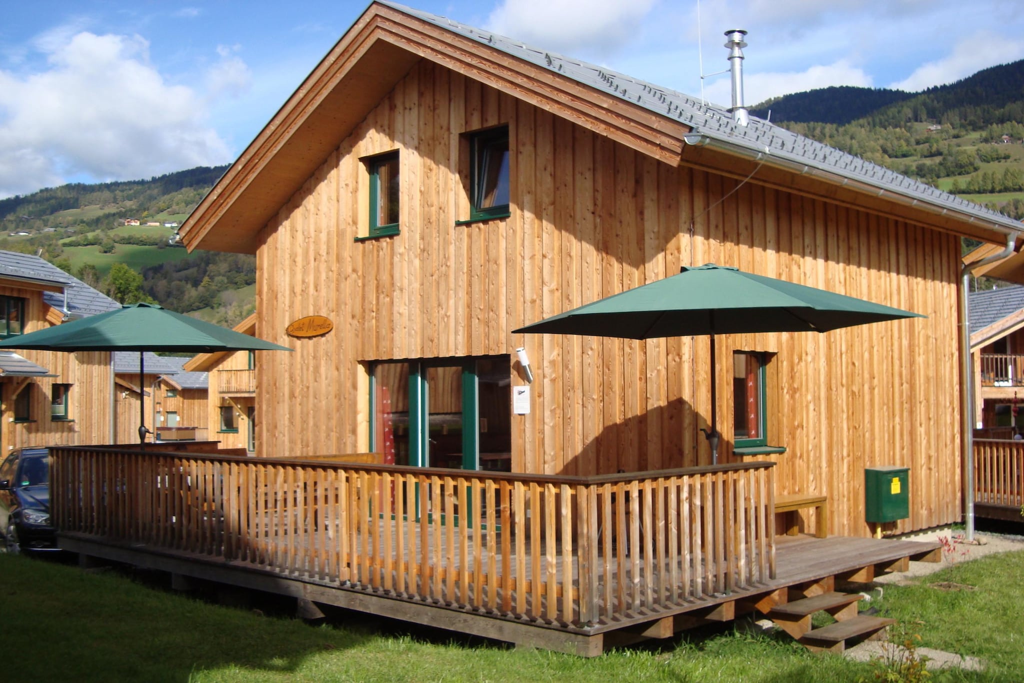 Chalet with e-charging station