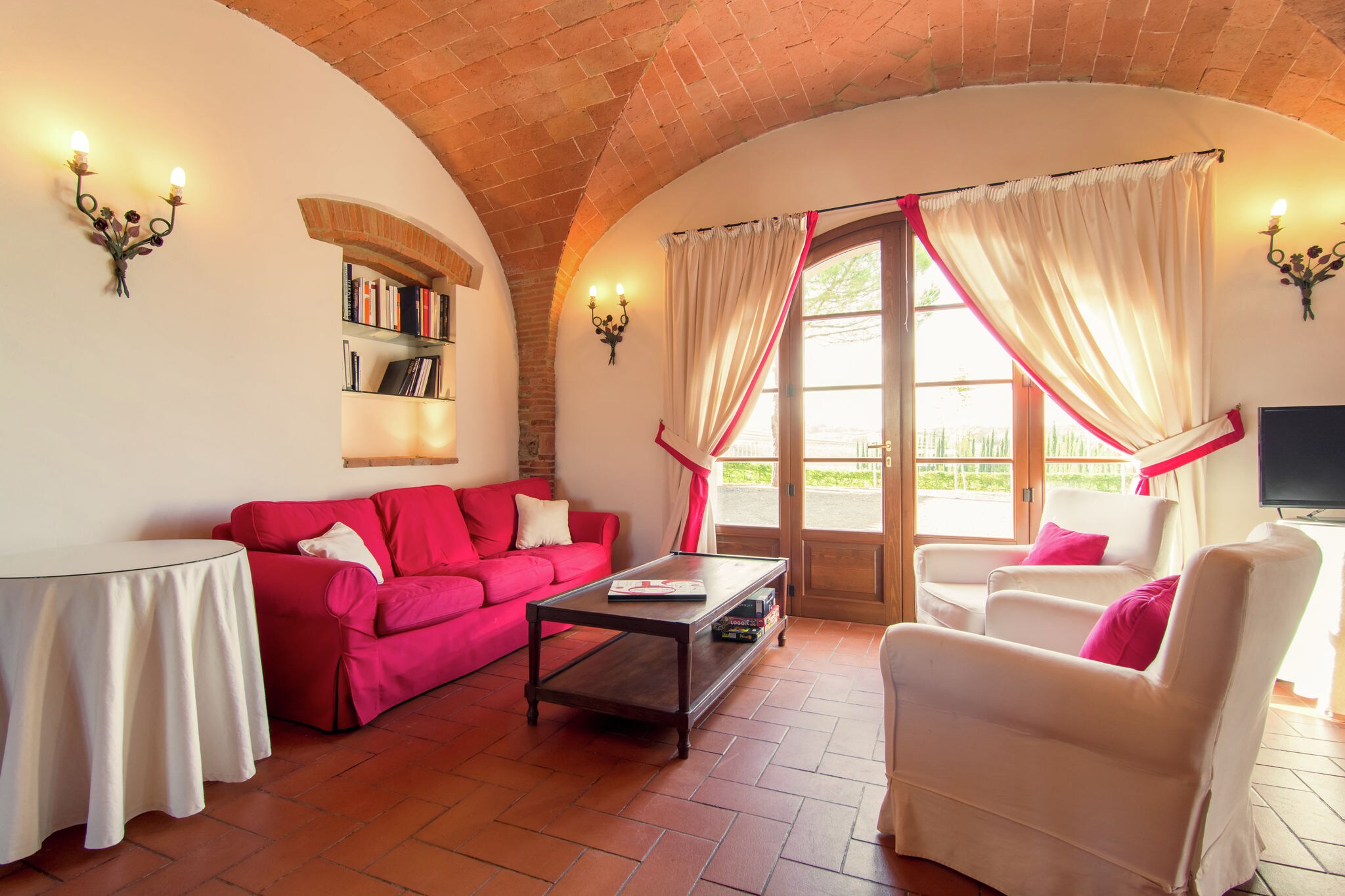 Komfortables Apartment in Casciana Terme mit Grill