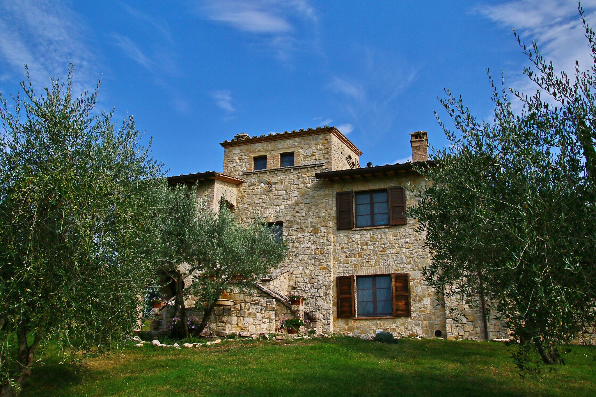 Schön Landhaus inmitten von Olivenbäumen, einen privaten Pool, Wellnesscenter