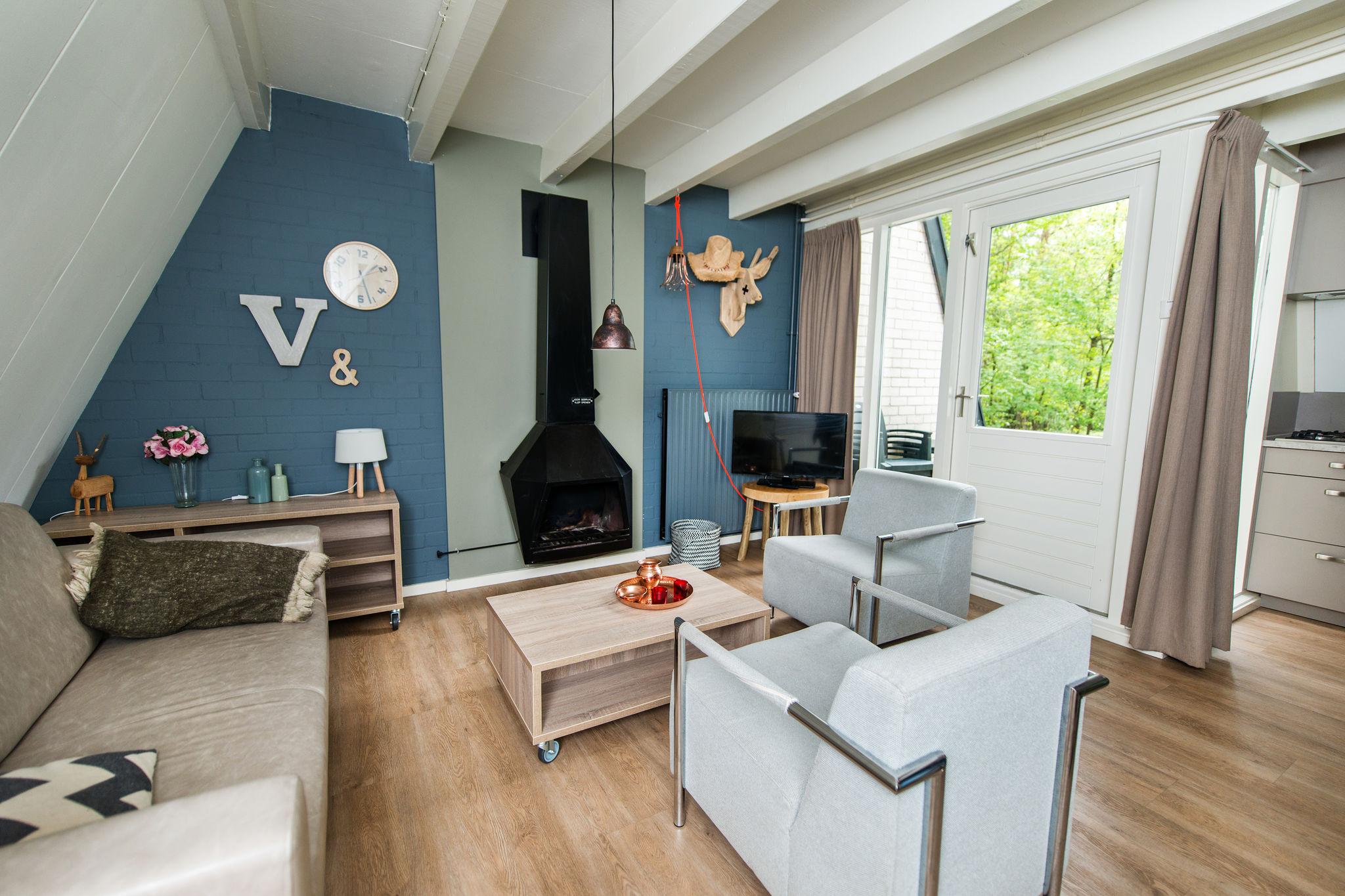 Restyled bungalow with dishwasher, located on De Veluwe