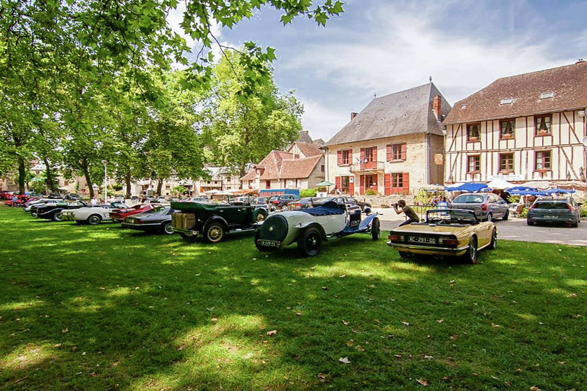 La Bergerie-Gebieden zomer 1km