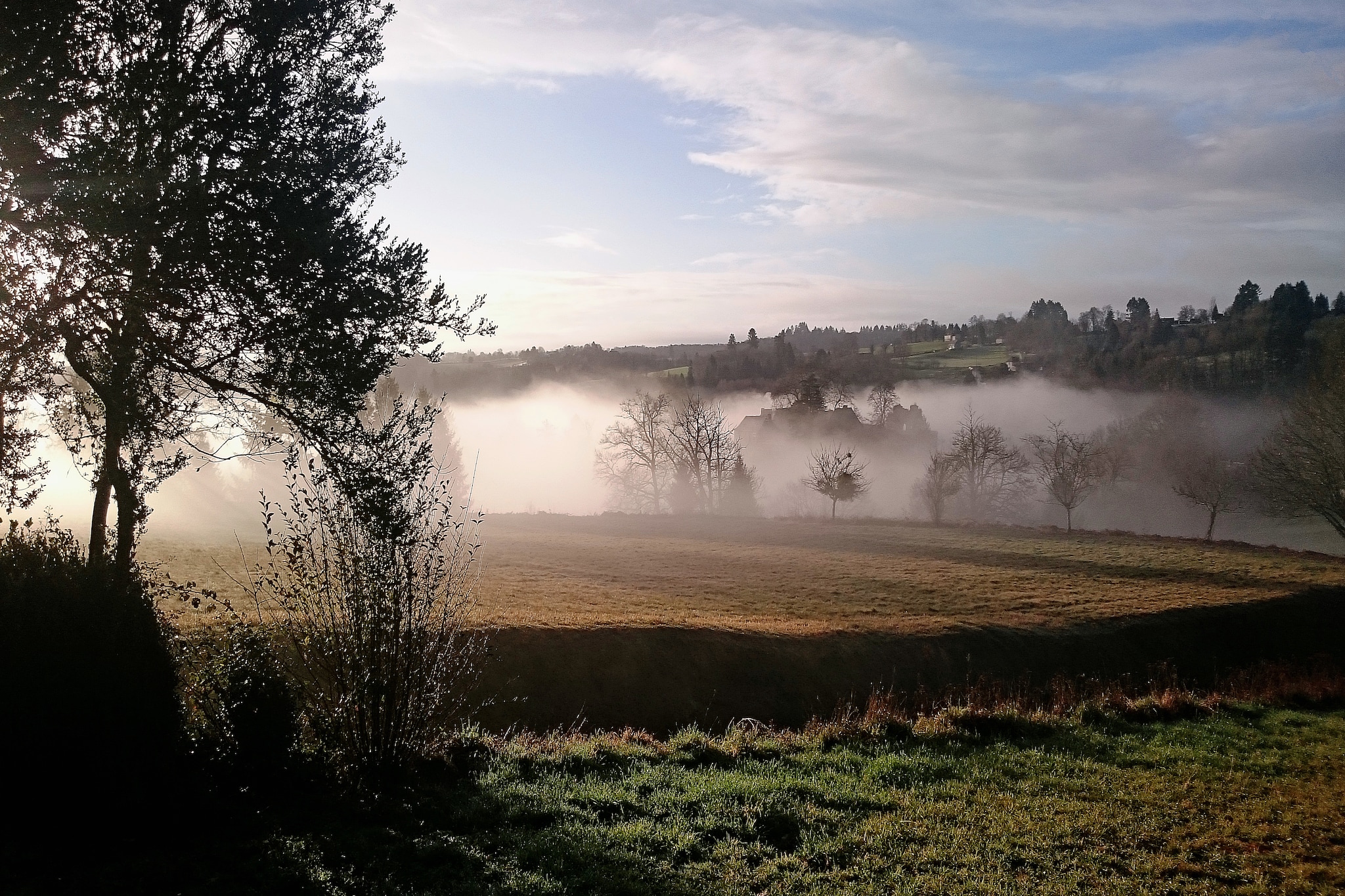 La Bergerie-Uitzicht zomer