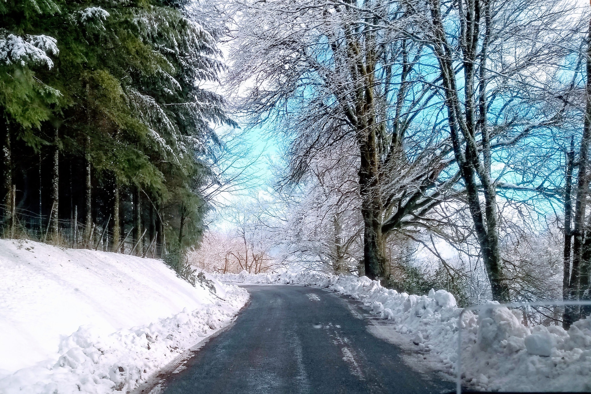 La Bergerie-Gebied winter 20km