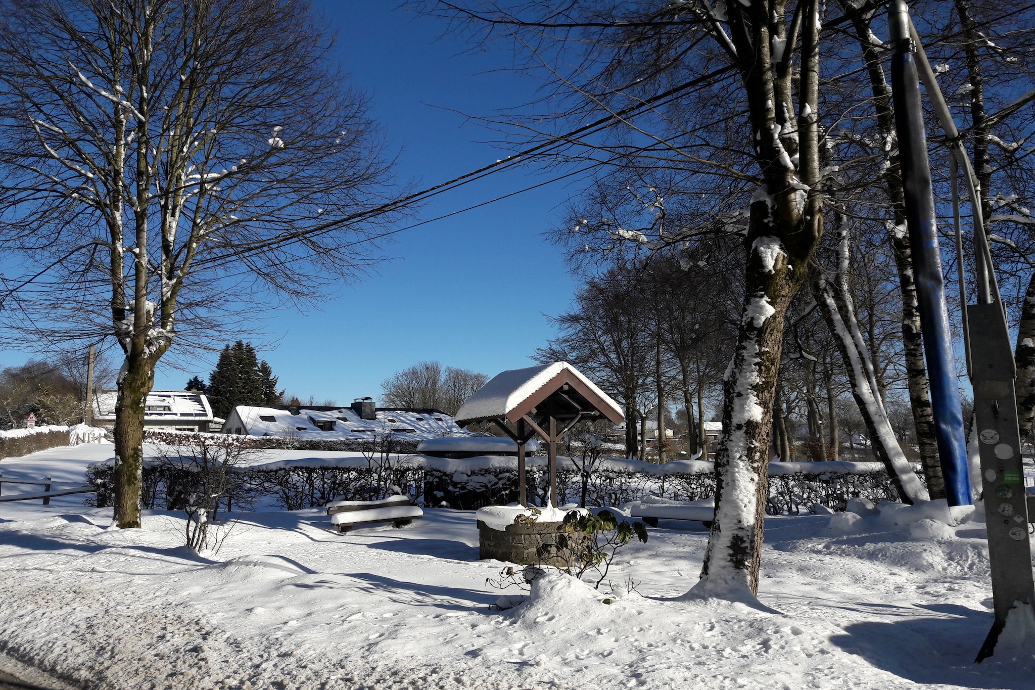 Canneberge-Gebiet Winter 20 km