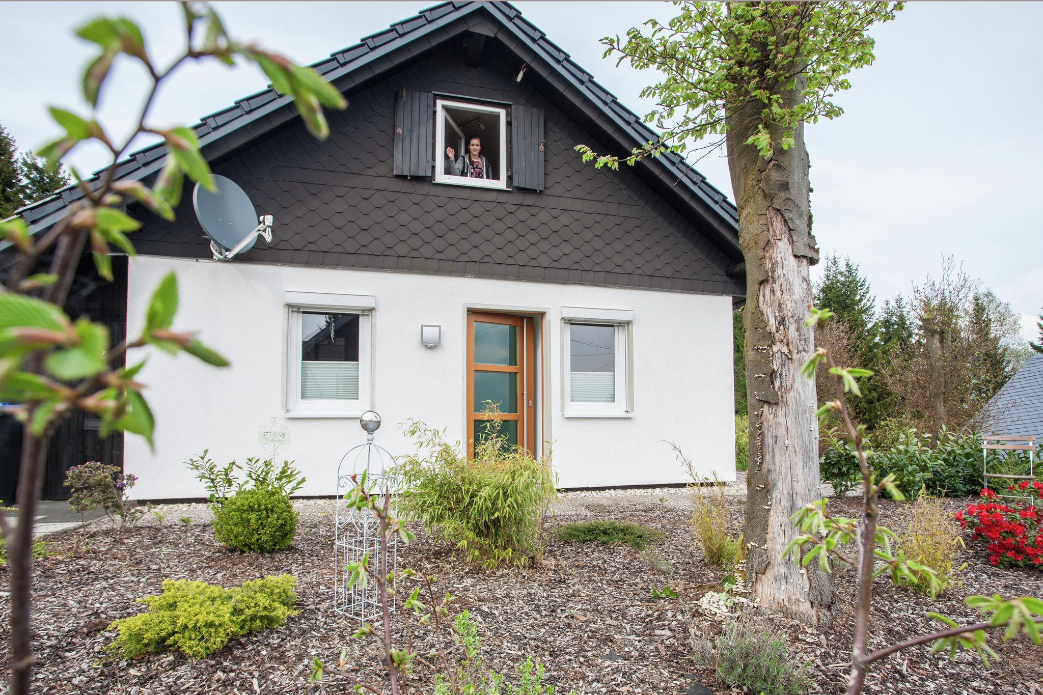 Schönes freistehendes Ferienhaus bei Winterberg mit Terrasse