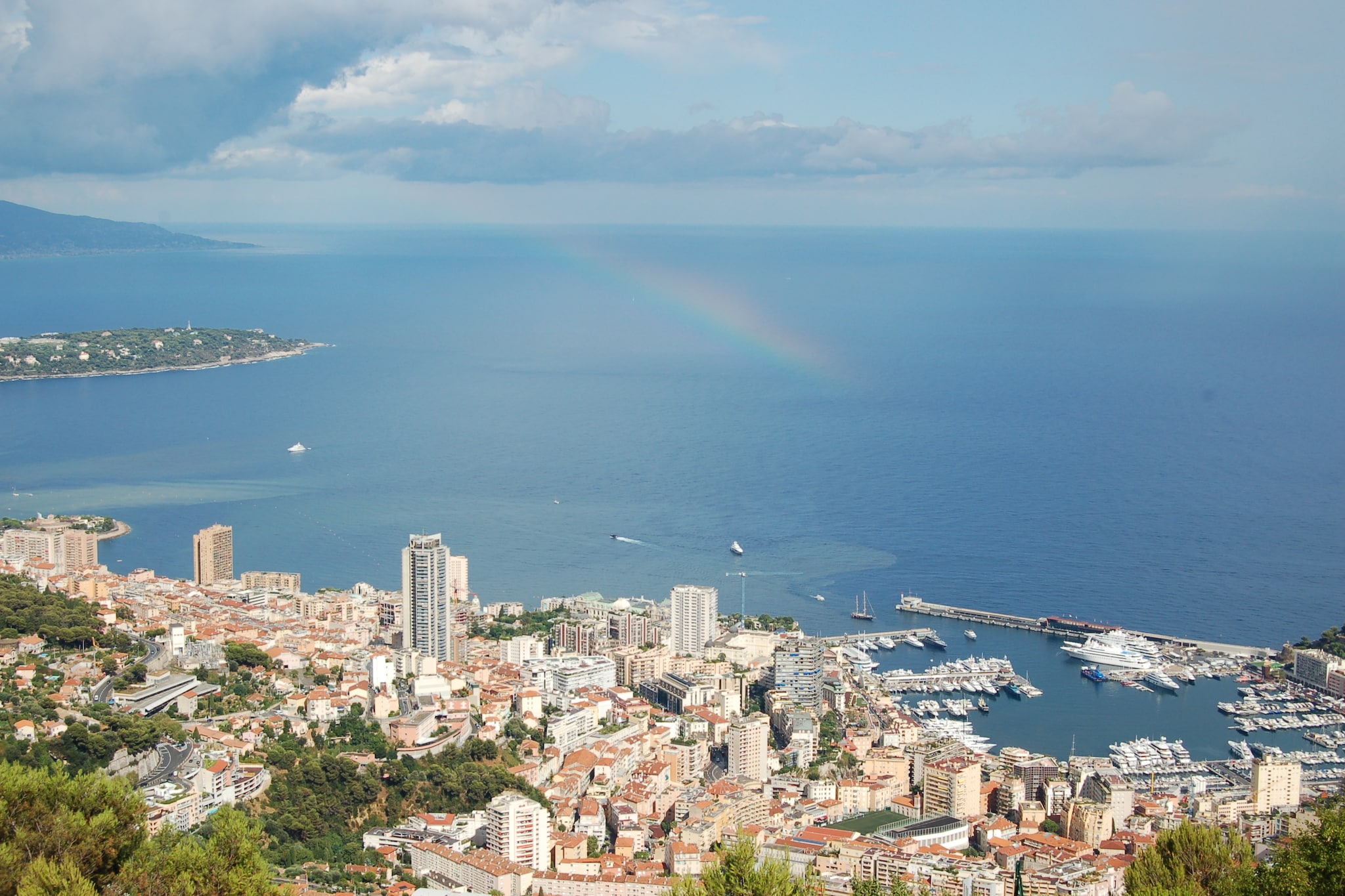 Vista Monte Carlo-Gebieden zomer 20km