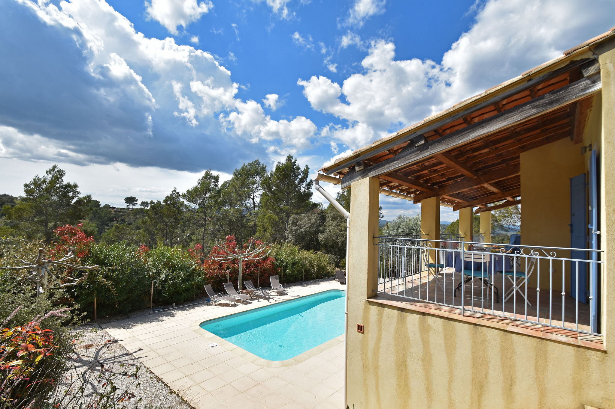 Spacious villa with private swimming pool, fabulous view, near Côte d'Azur