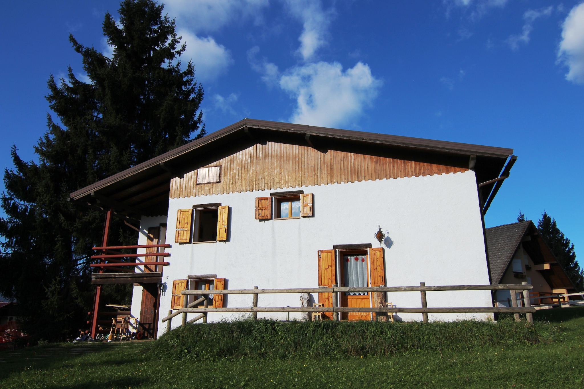 A detached Alpine holiday home in Bertigo, Northern Italy, which can accommodate 9 persons is waiting for you. The spacious and comfortable holiday home is situated in the tourist village of Asiago, in the Veneto Alpine foothills. It is set across three floors and features wooden furniture and fittings. It has beautiful interiors complimented by tasteful decoration. 

About Belvilla

When you stay in a Belvilla home, you can rest assured of a unique holiday home in ideal surroundings at an attractive price. The portfolio of accommodations consists of more than 40,000-holiday homes in 20 European countries. Interested in a weekend getaway, a summer or winter sports holiday or simply a short break? Do you prefer the coast, the countryside or the mountains? Whatever your preference, there is a Belvilla home to meet your needs, from a cosy gÃ®te for two to a castle big enough for the entire family, from an apartment in the heart of Rome to a cabin in the middle of nowhere, from a simple tree house to a luxury dream villa and from close to home to the other side of Europe.

A Belvilla home gives you the freedom to enjoy breakfast in your pyjamas or continue a good conversation into the morning hours without having to worry about the bar's closing time. Prepare gourmet meals with fresh local ingredients in your own kitchen and take advantage of having your own swimming pool to do as many cannonballs as you want! In other words, you can enjoy complete privacy in your home away from home.