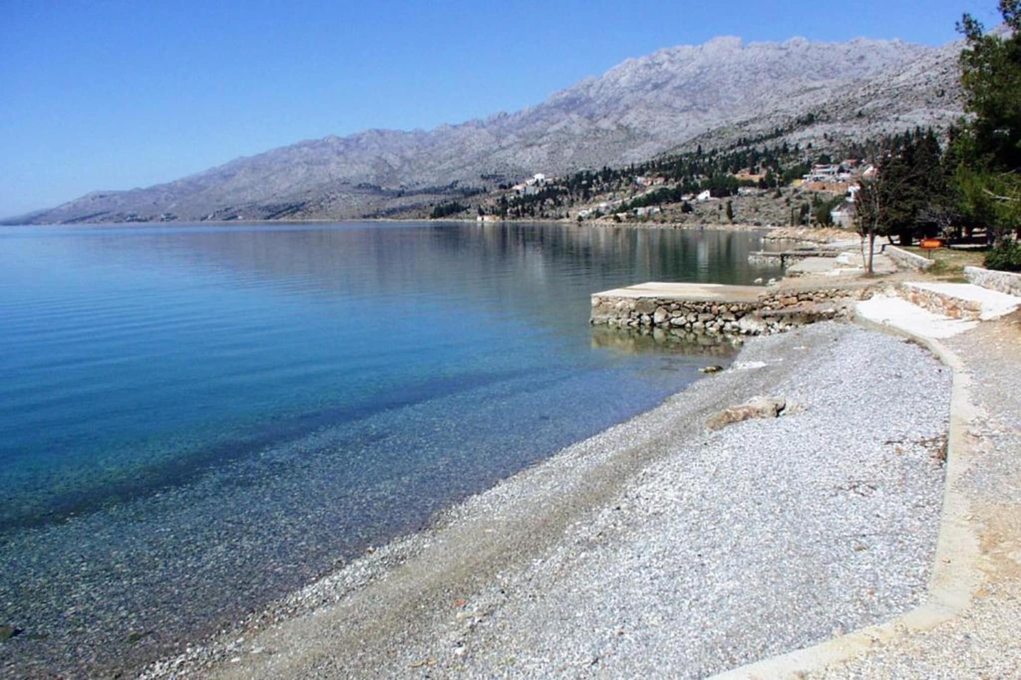Studio apartment Paklenica-Gebieden zomer 1km