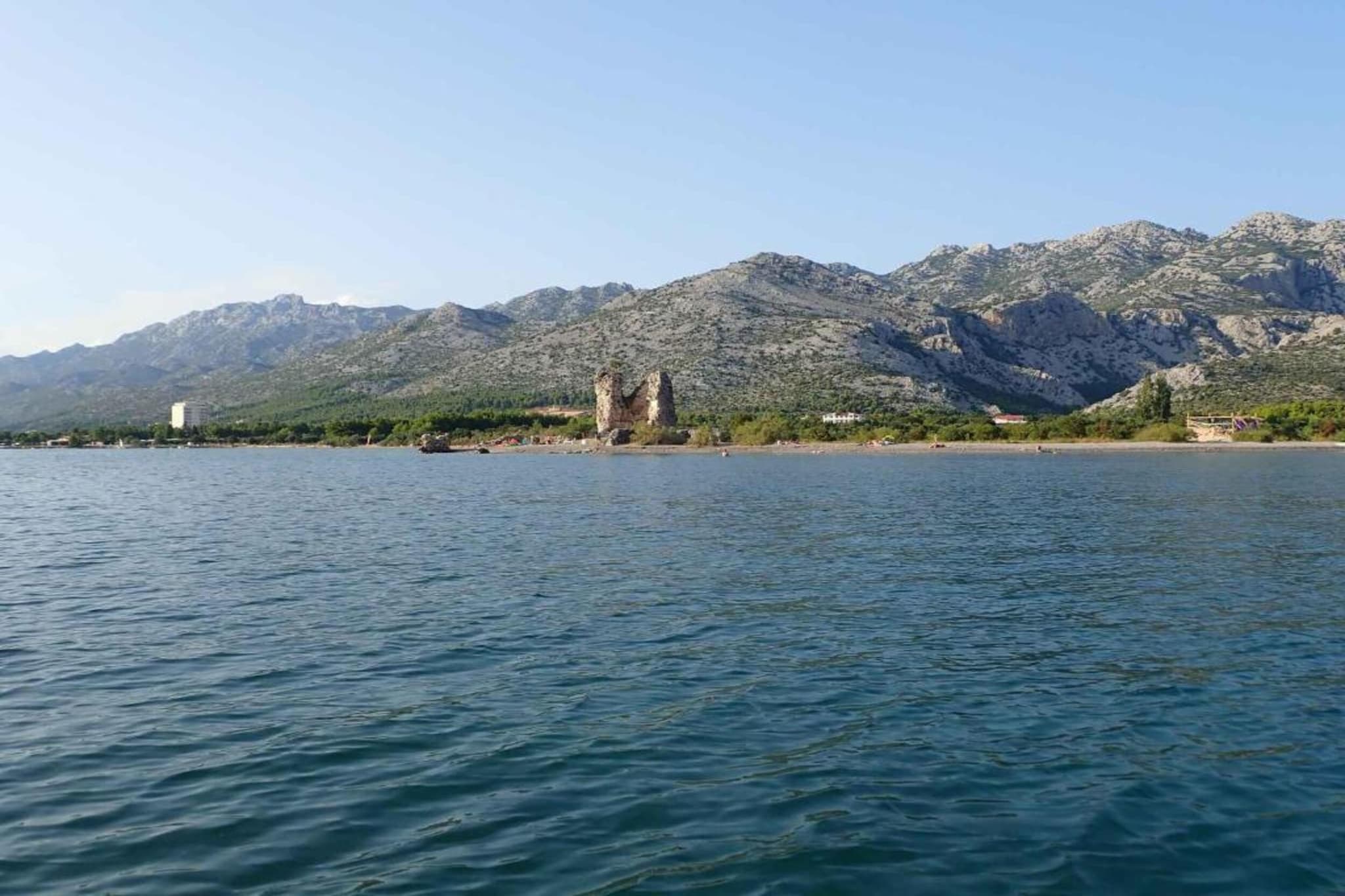 Studio apartment Paklenica-Gebieden zomer 1km