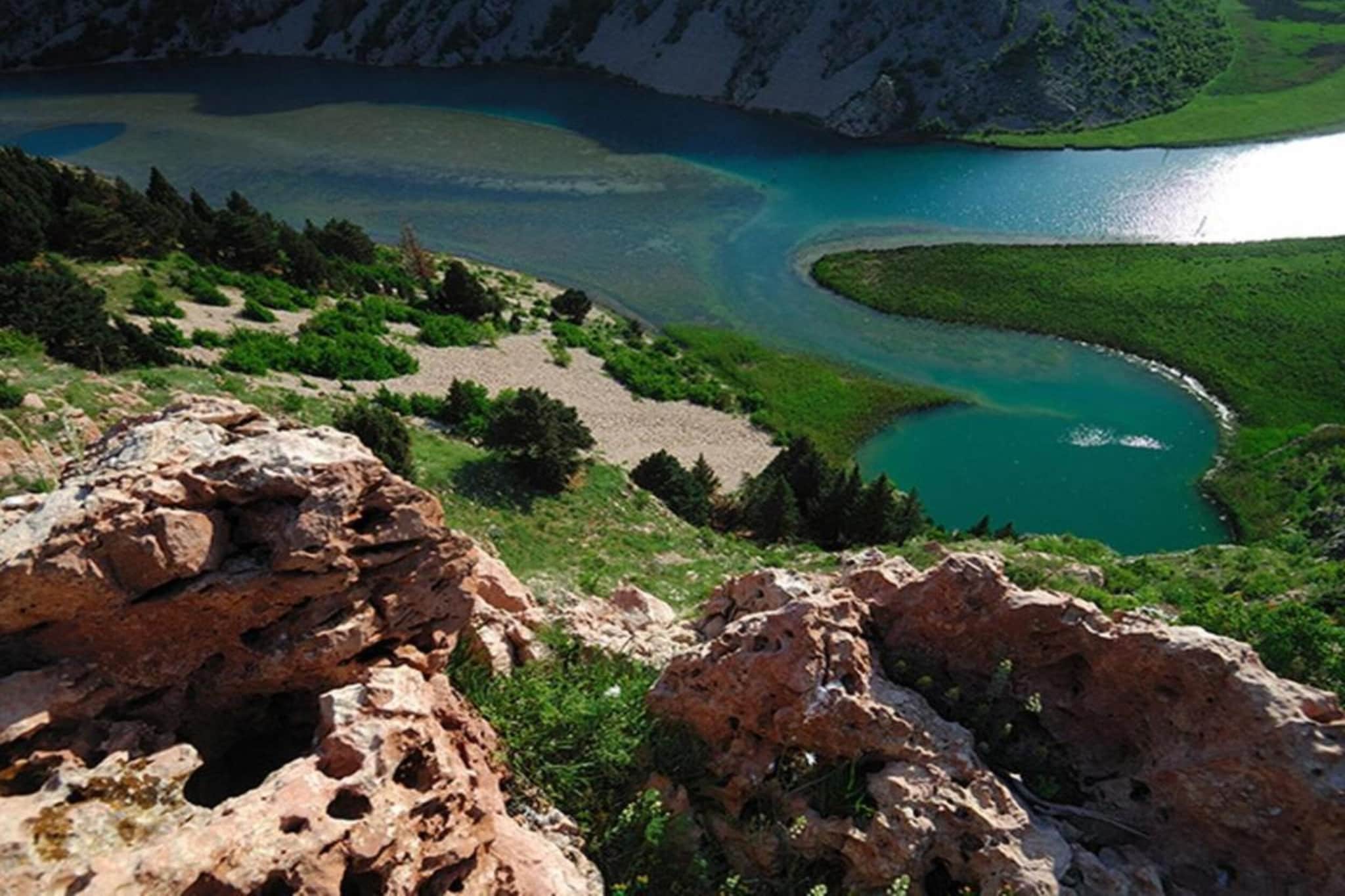 Studio apartment Paklenica-Gebieden zomer 5km