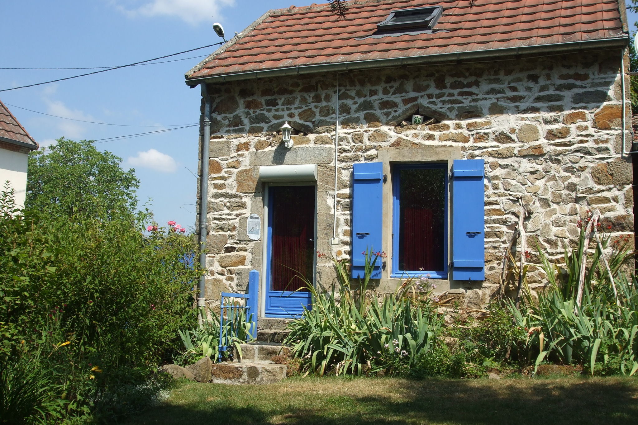 Maison de vacances avec jardin à Pionsat, Auvergne