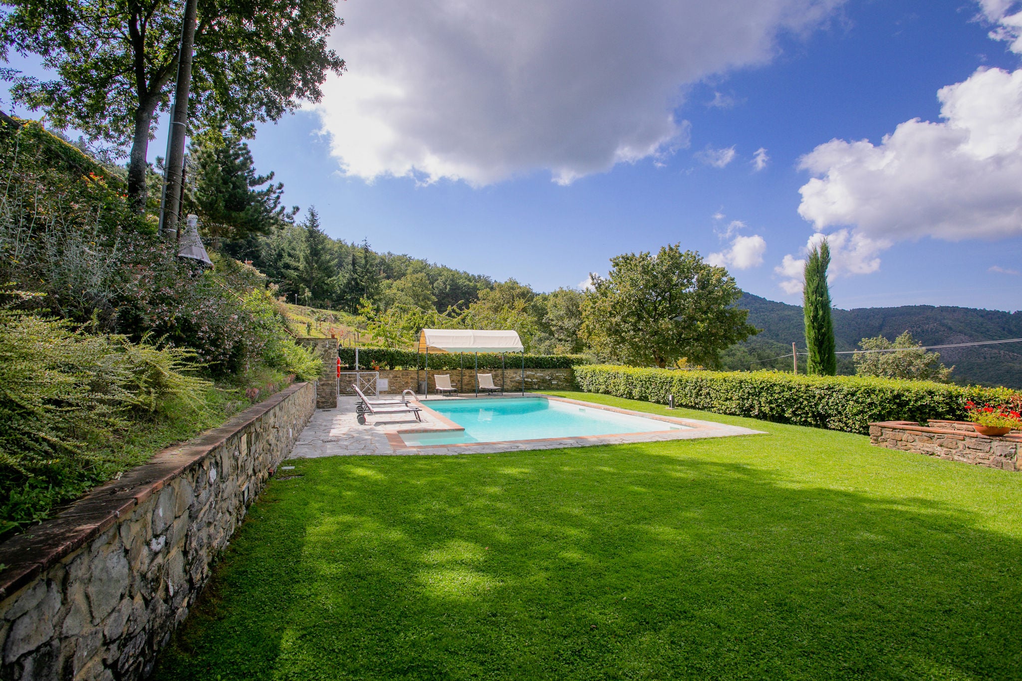 Mooi vakantiehuis in Cortona met zwembad
