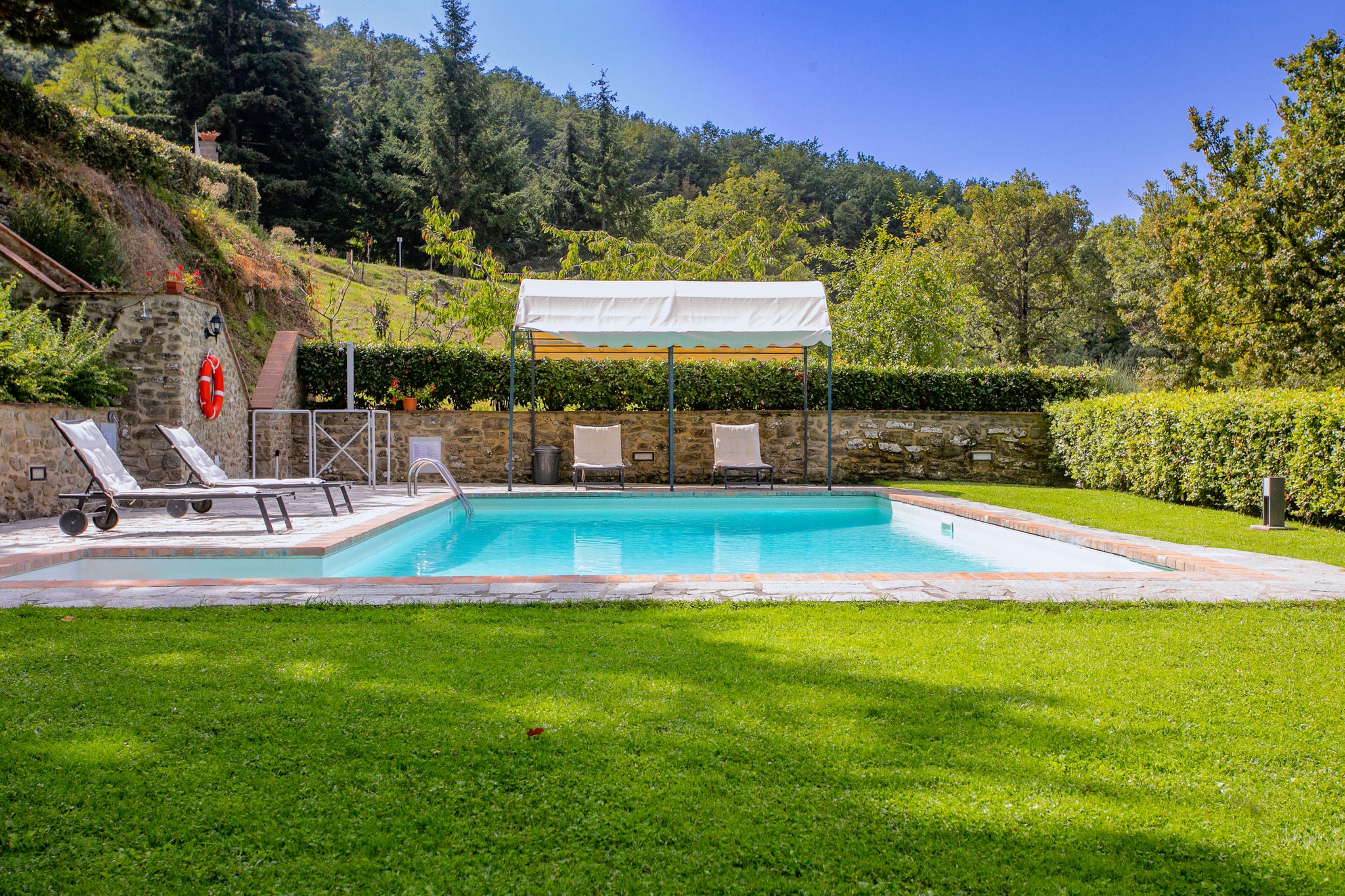 Mooi vakantiehuis in Cortona met zwembad