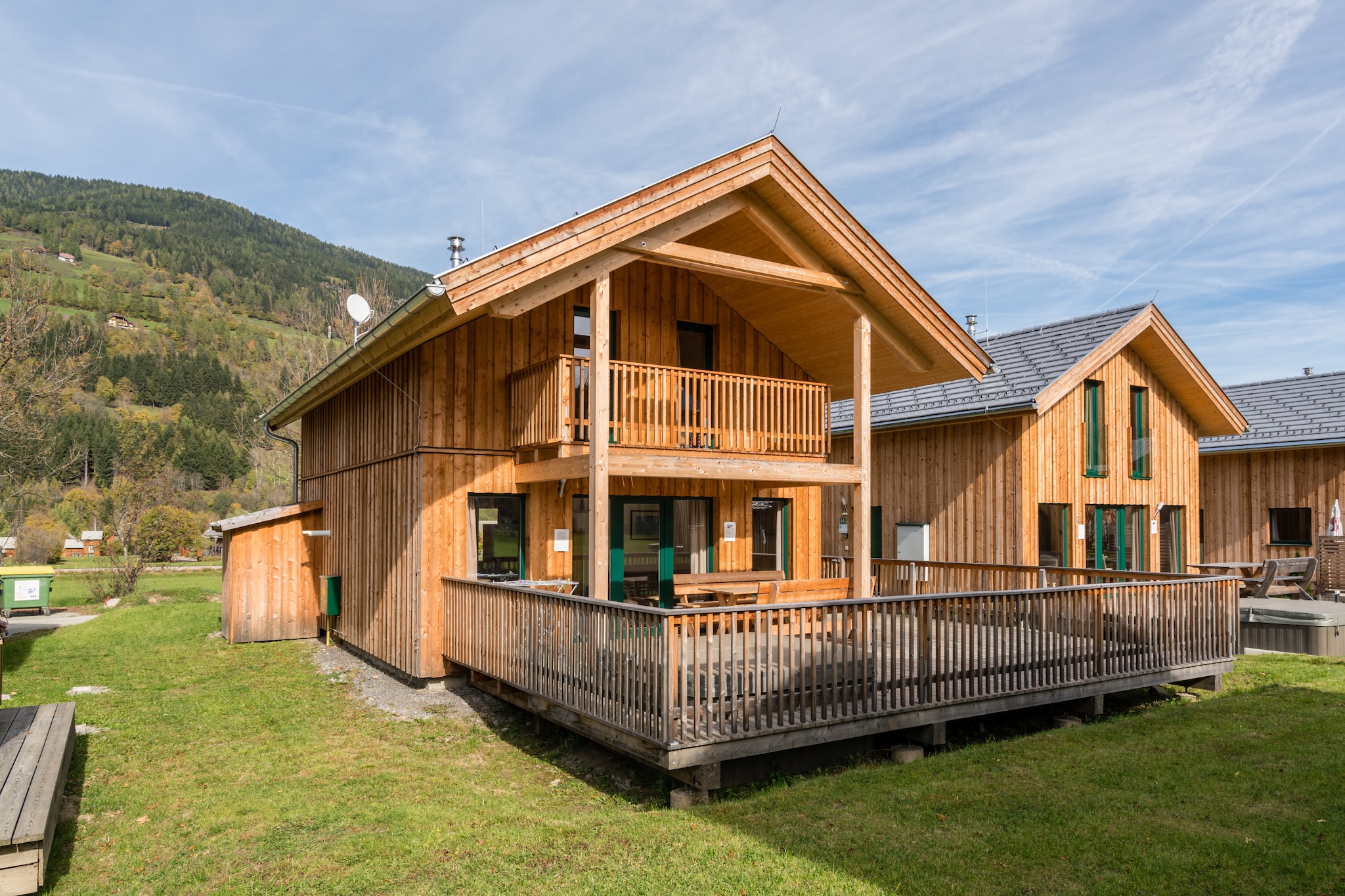 Chalet with infrared sauna