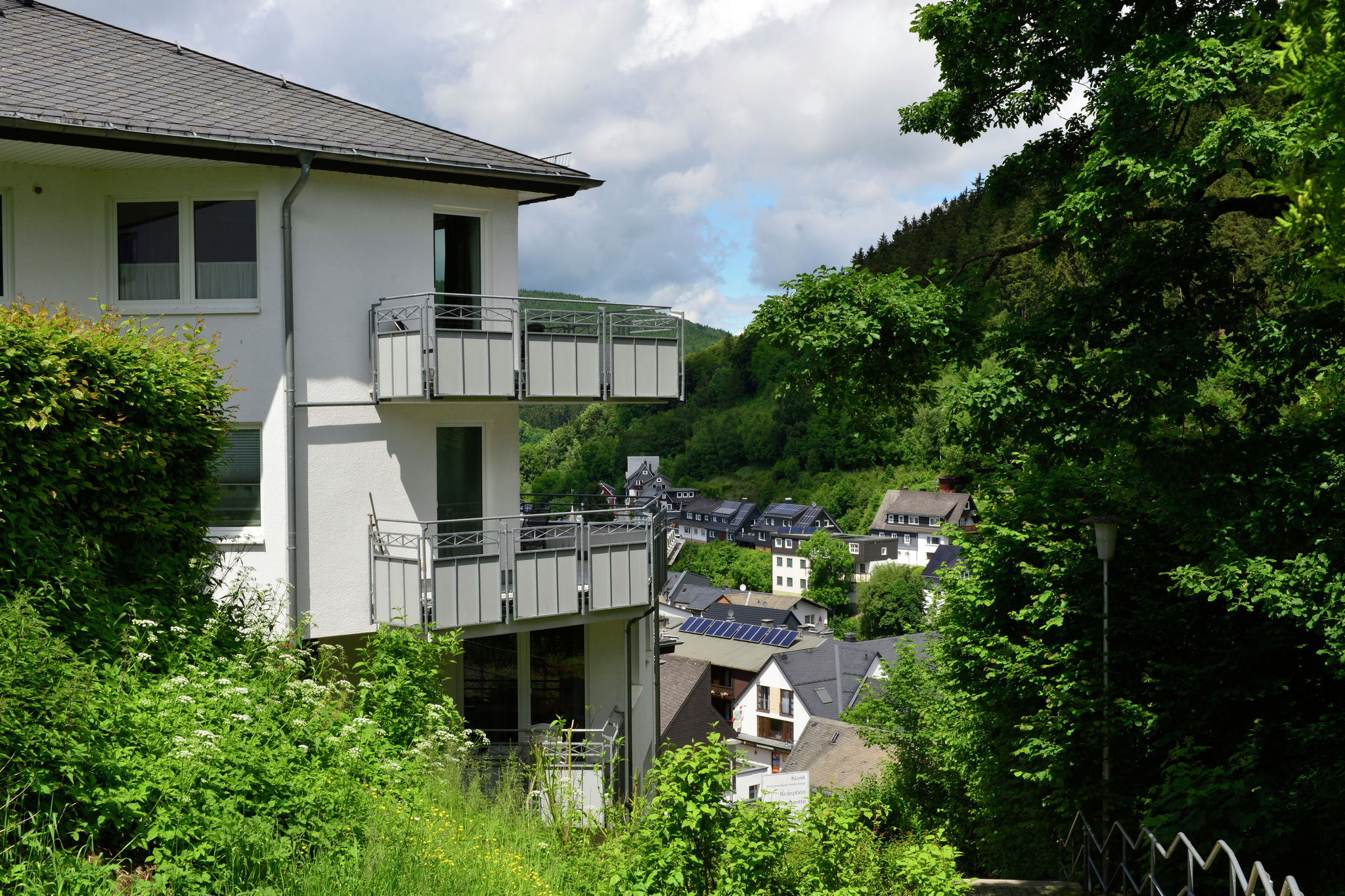 Vakantiewoning in het centrum van Willingen met balkon en prachtig uitzicht