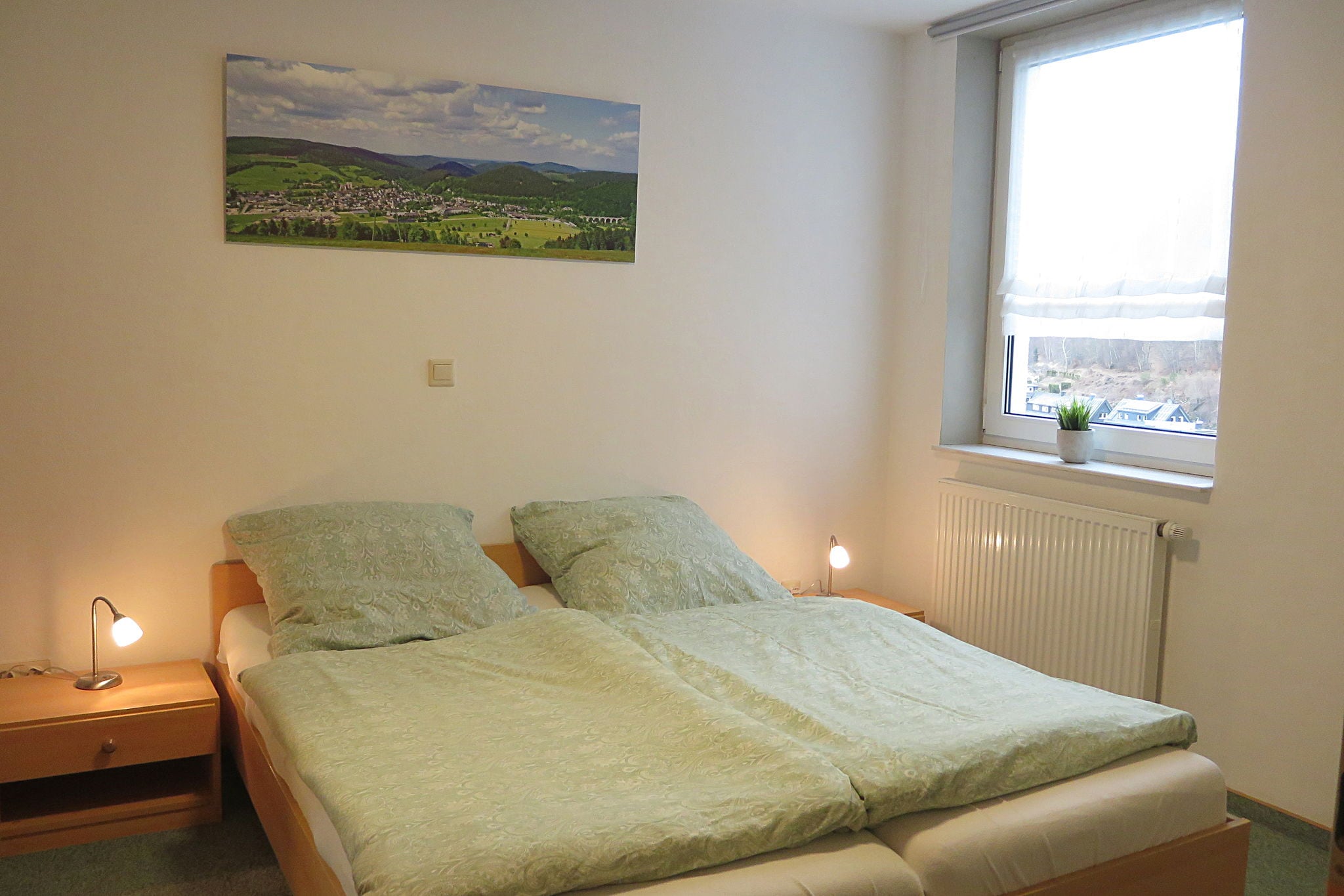 Holiday home in the centre of Willingen - balcony and lovely view of the town