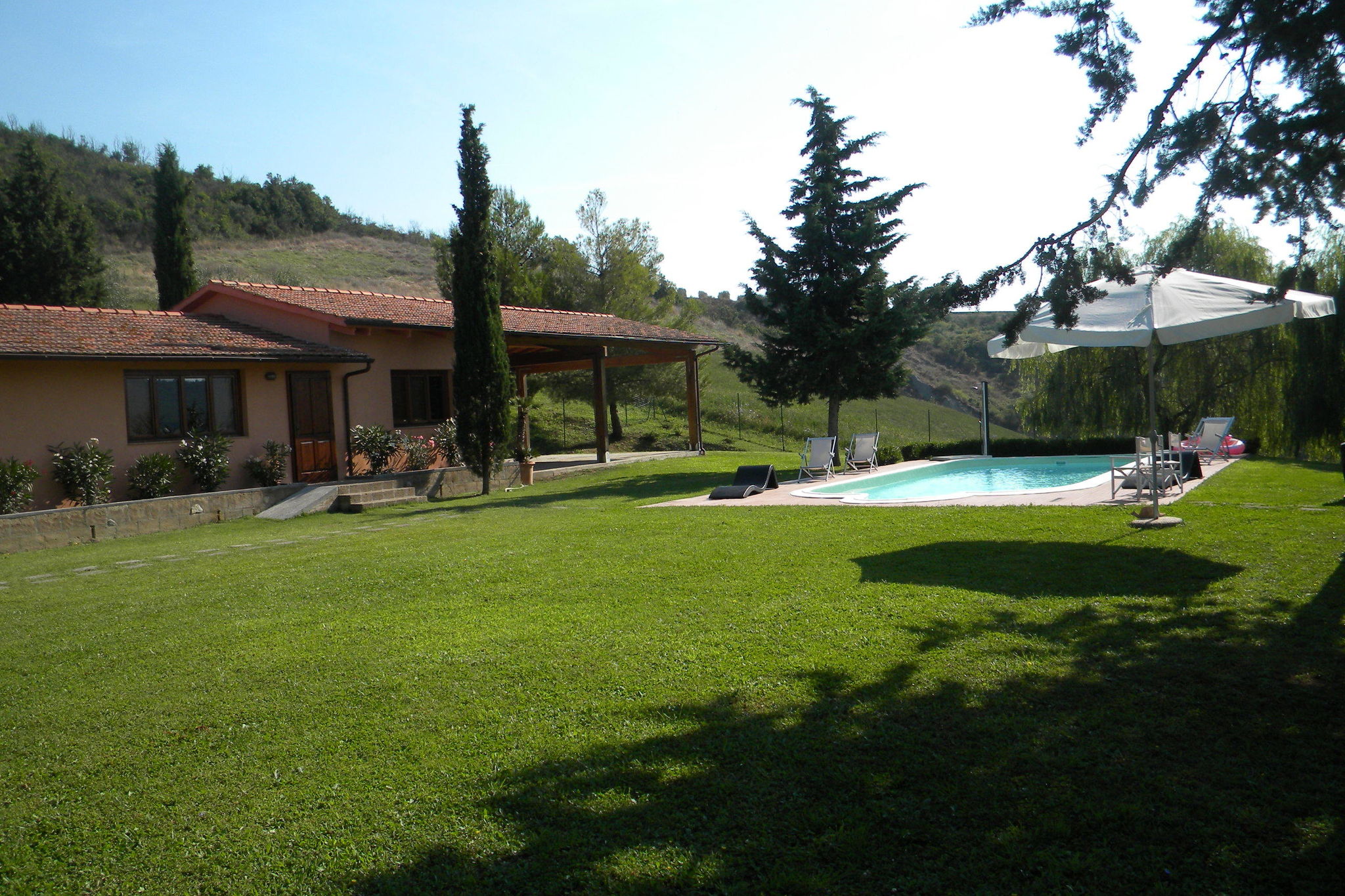 Gemütliches Ferienhaus mit Pool in San Casciano dei Bagni