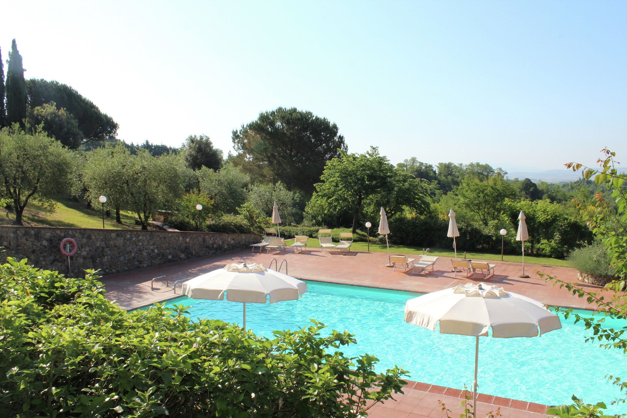 Sfeervolle vakantiewoning in Sienna met een zwembad