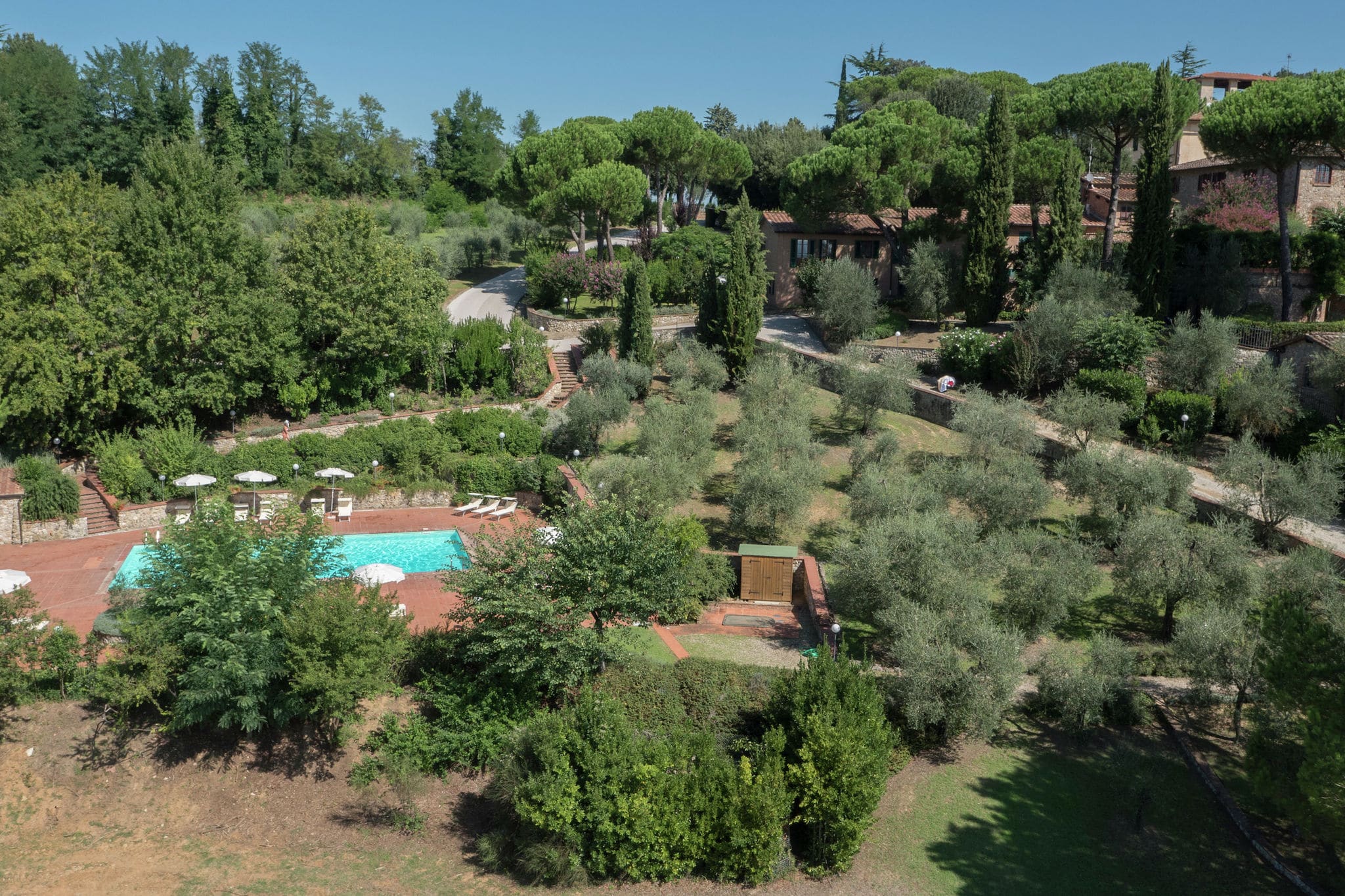 Maison de vacances confortable avec piscine à Sienne, Italie