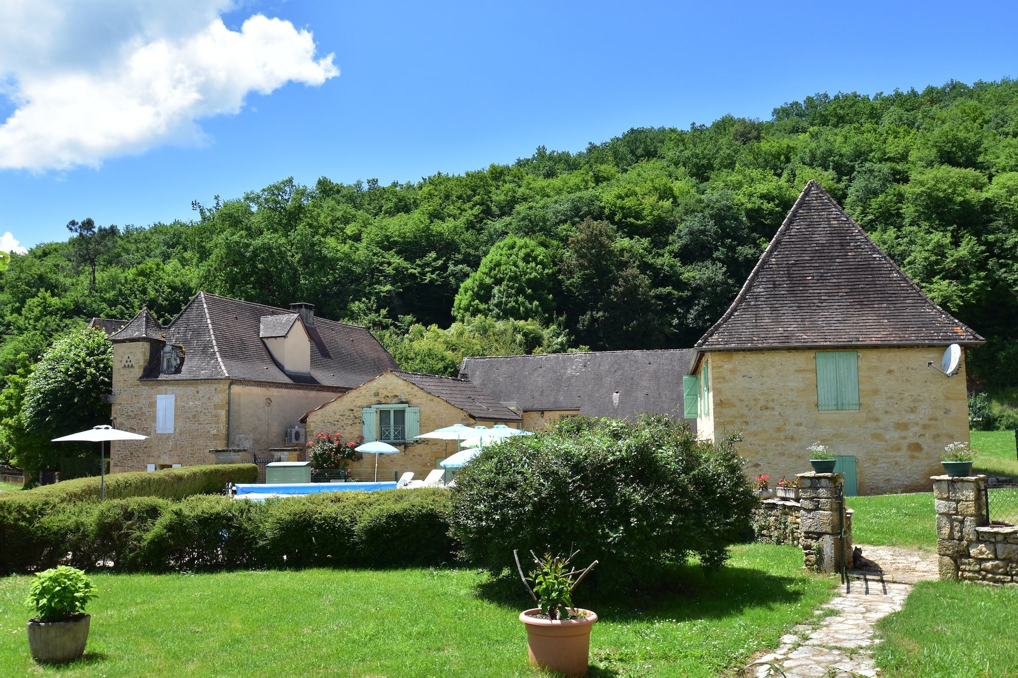 Stonehouse in France near Dordogne River