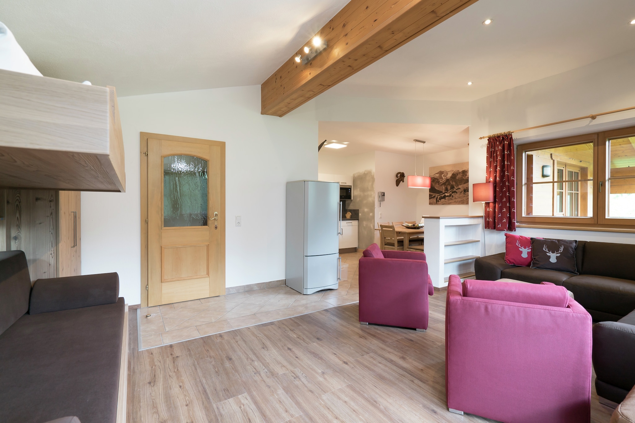 Spacious chalet near ski area