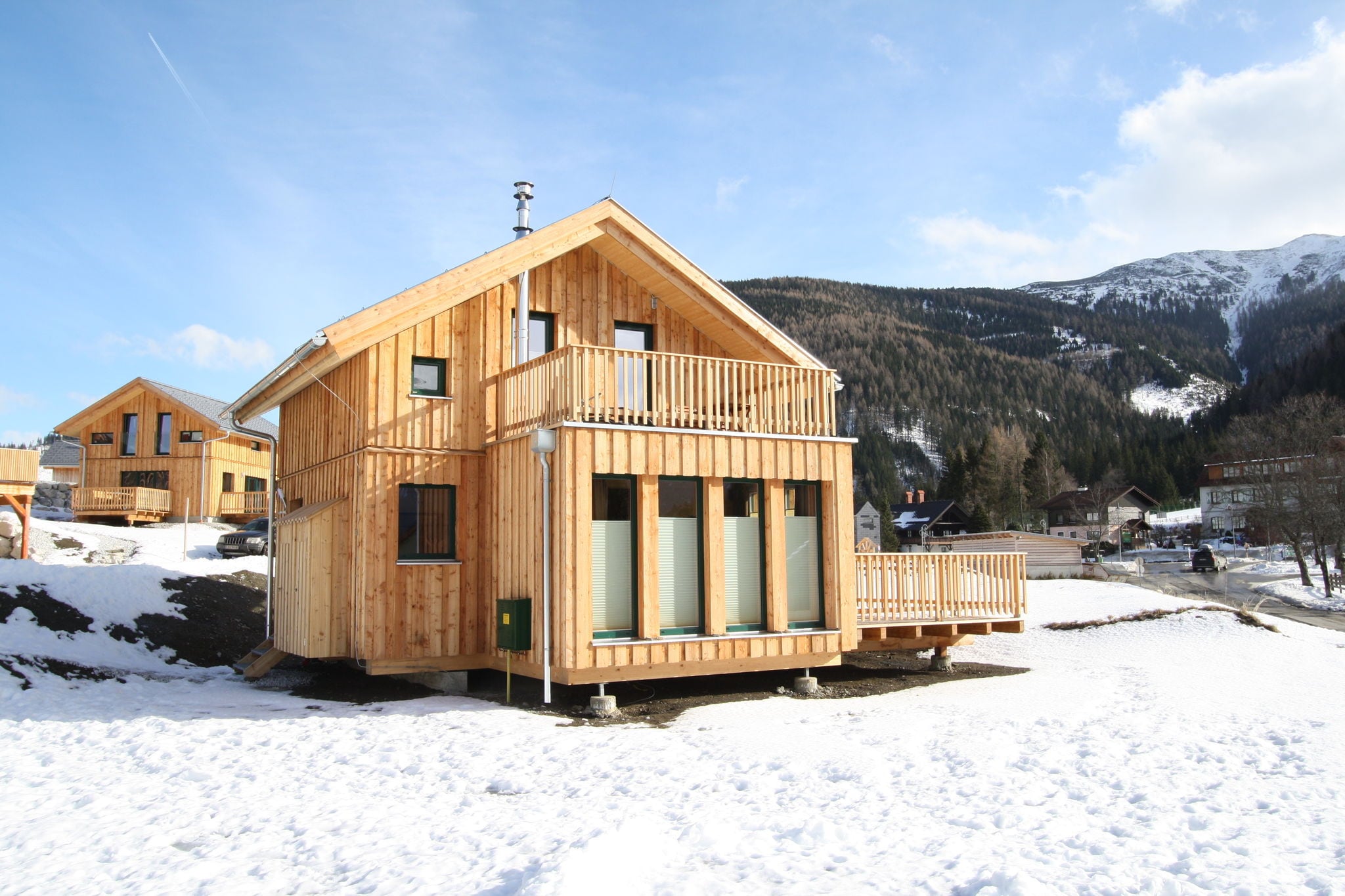Holzchalet in Hohentauern mit Sauna nahe Skigebiet