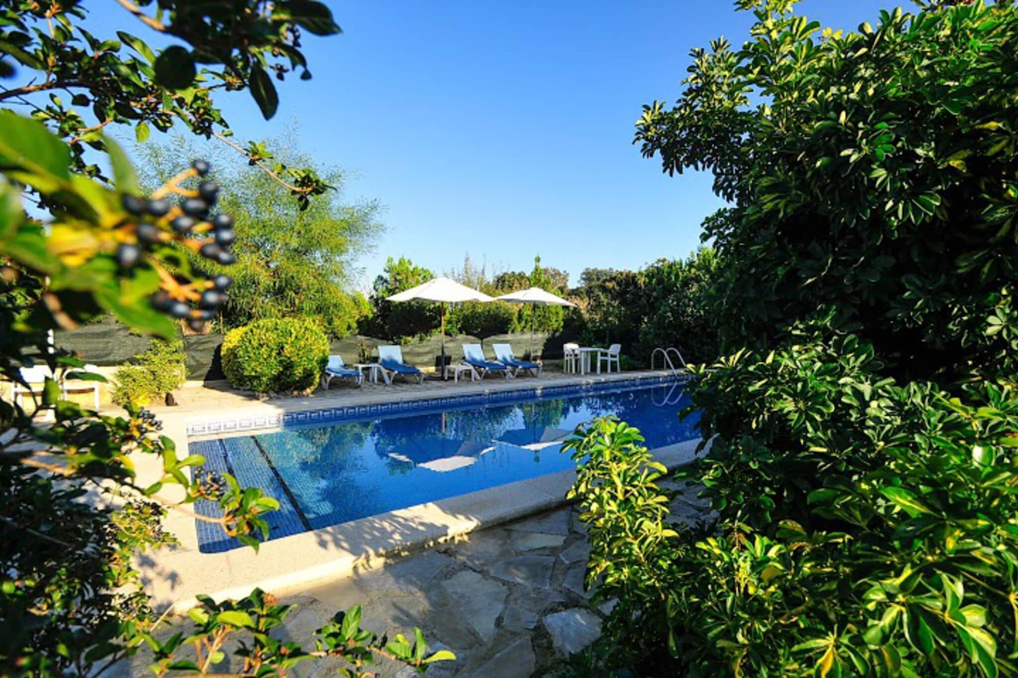 Vakantiehuis met een prachtig uitzicht over het landschap met prive zwembad
