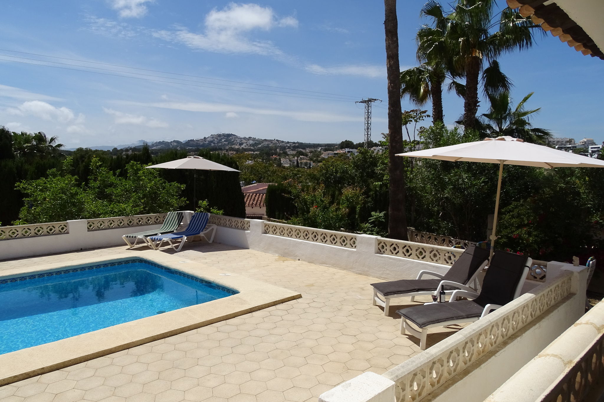 Villa espagnole à Moraira avec piscine privée et grand jardin