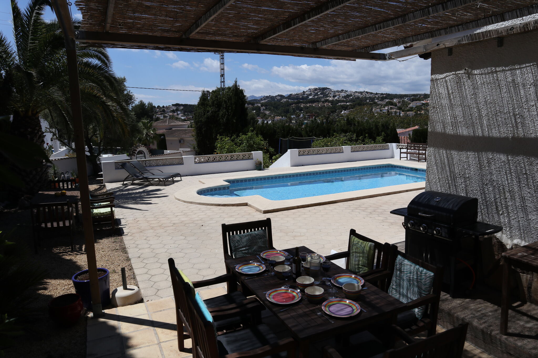 Spanische Villa in Moraira mit eigenem Pool und großem Garten
