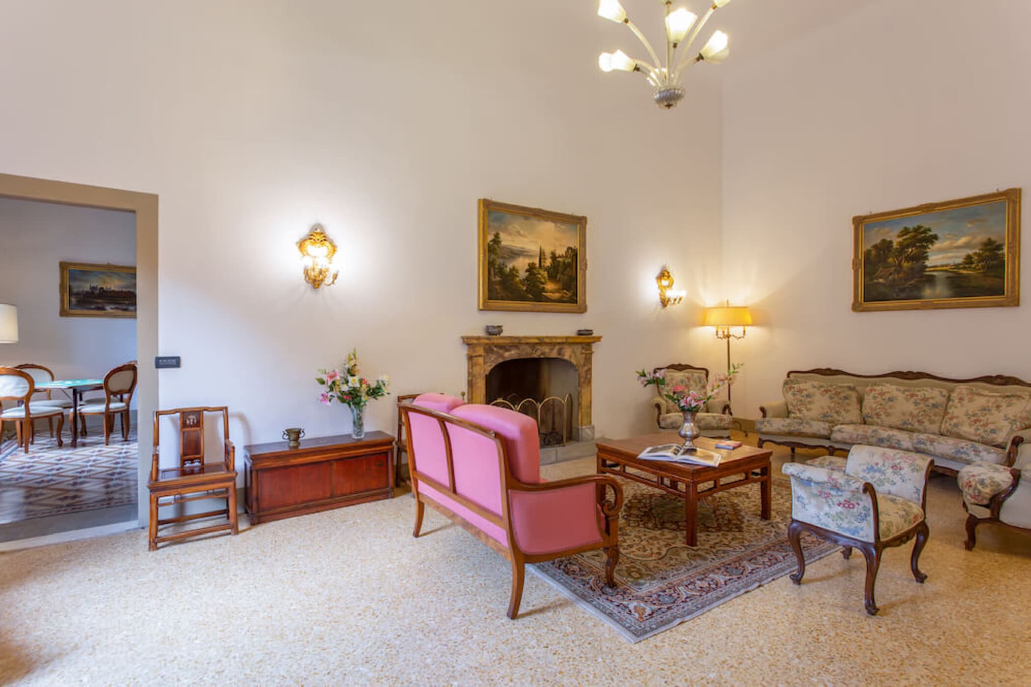 Villa Eugenia - Woonkamer
