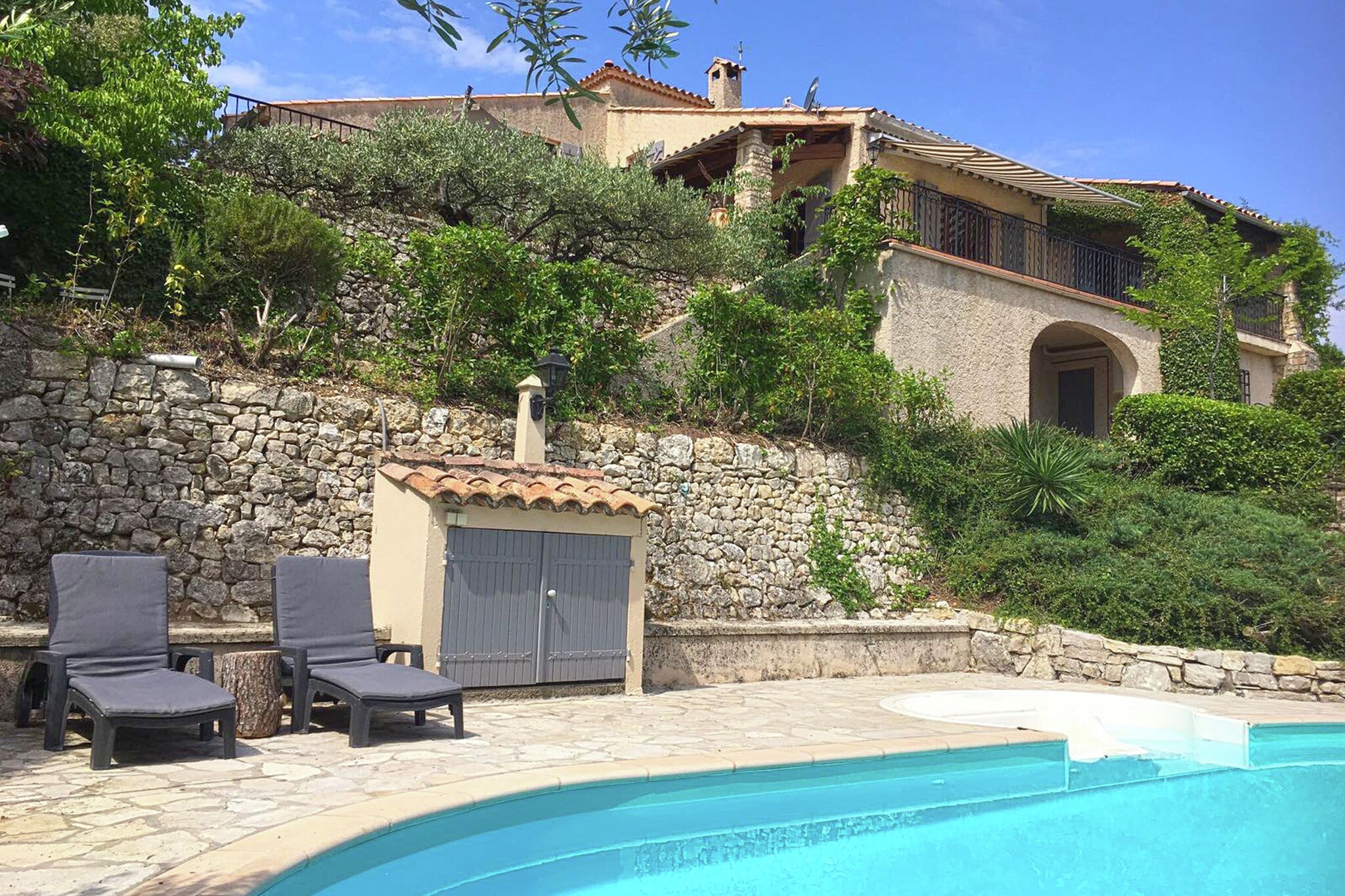 Die Provenzale Villa mit privatem Pool, 900 m vom malerischen Dorf Flayosc entfernt